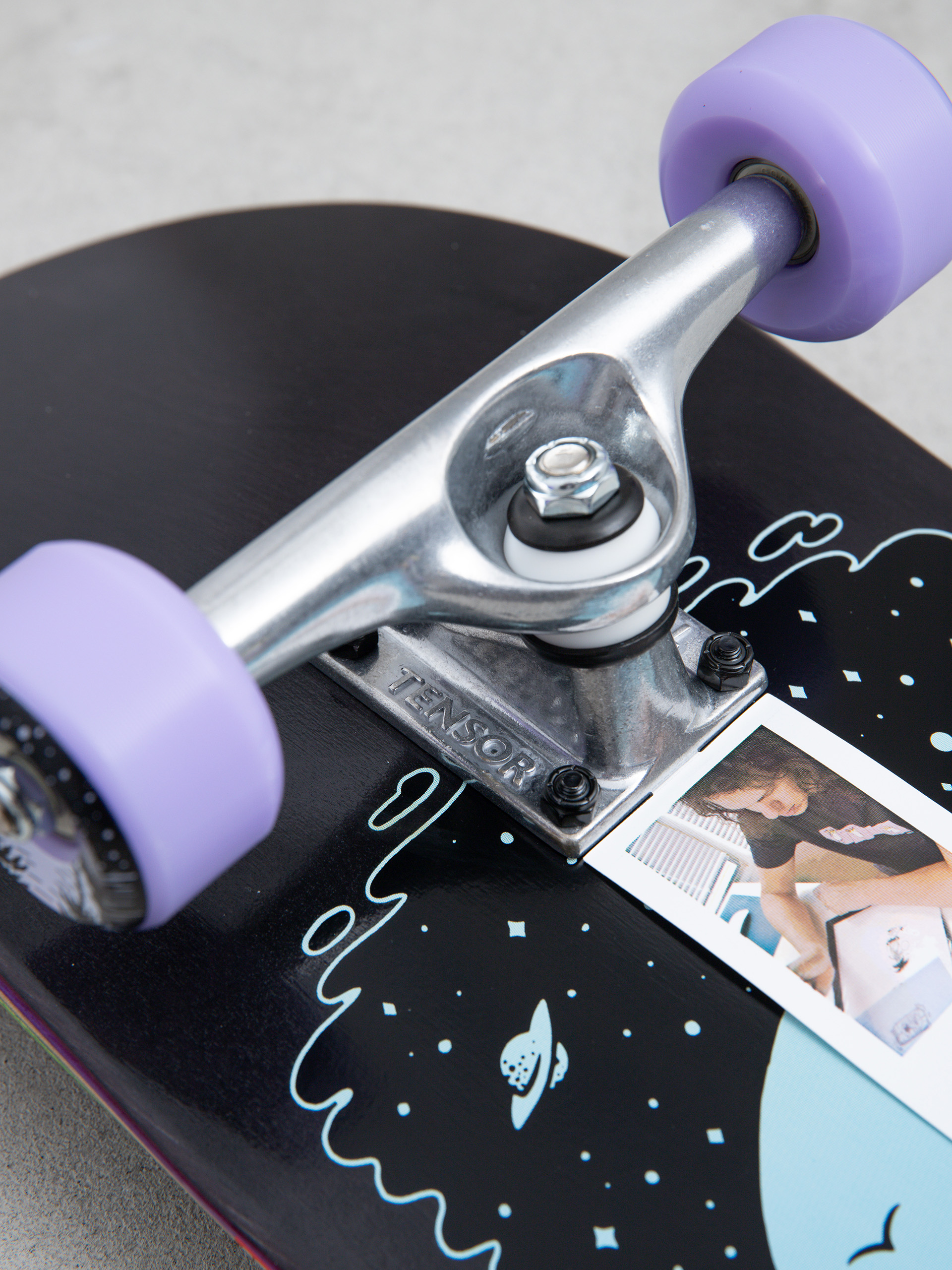 Deskorolka Globe G2 Reflection (black/purple)