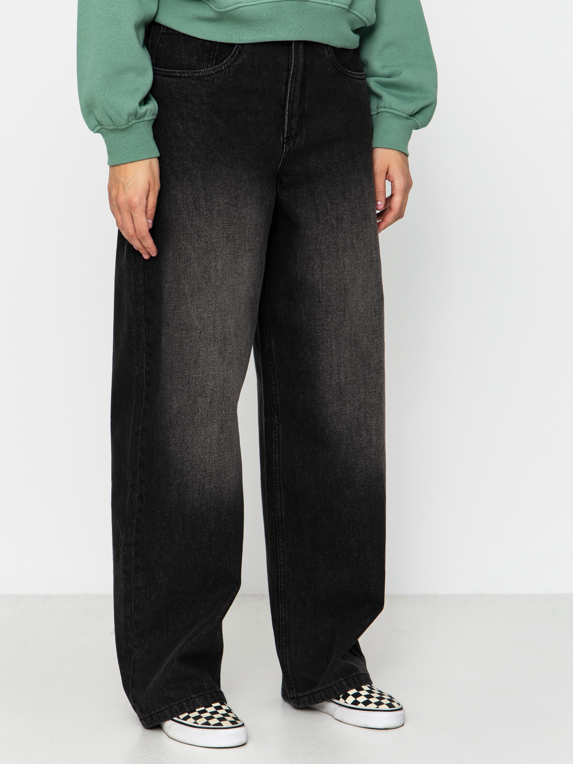 Spodnie Vans Sirelle 5 Pocket Puddle Wmn (black)