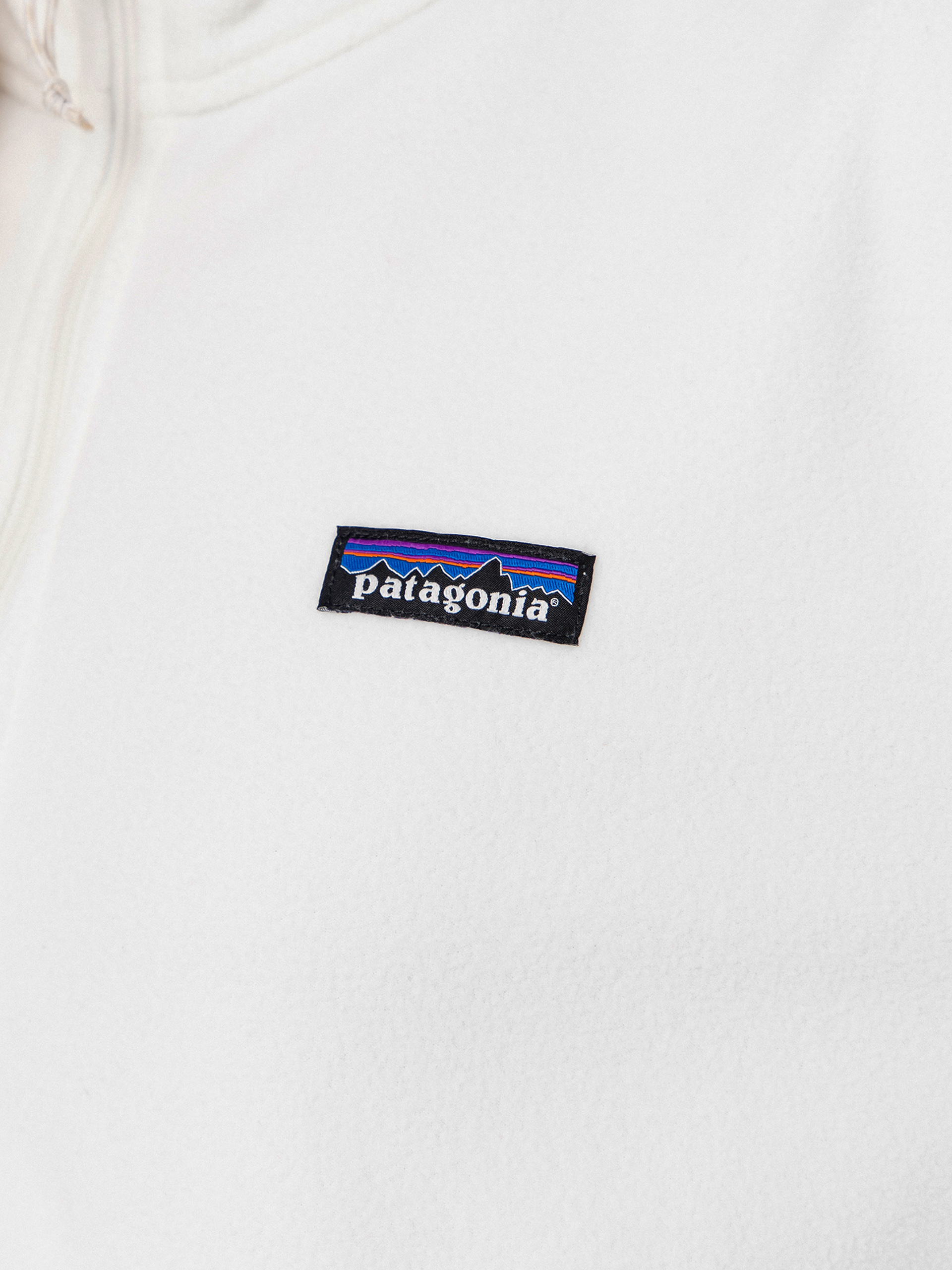 Damski Polar Patagonia Micro D 1/2 Zip (birch white)