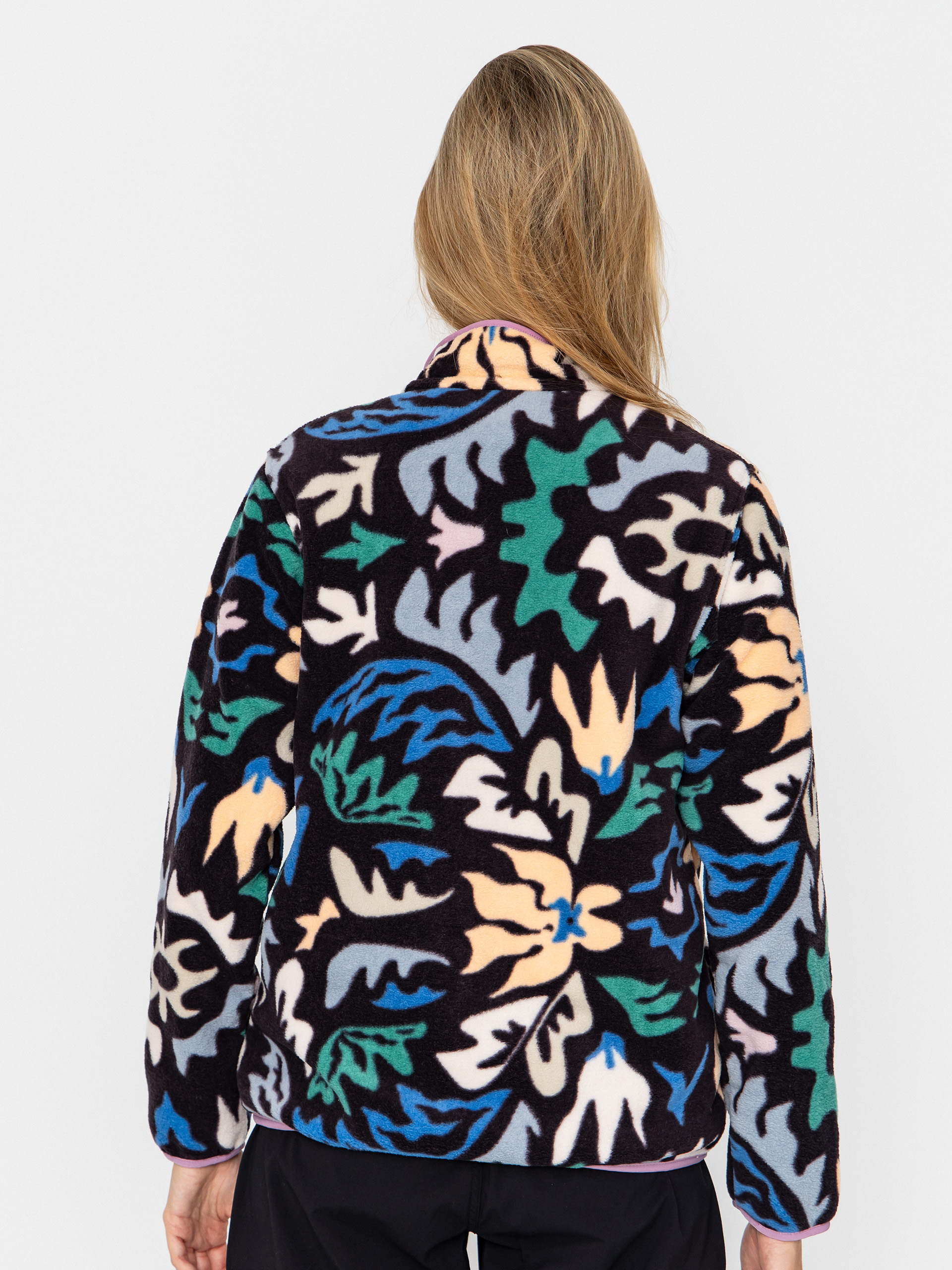 Damski Polar Patagonia Lightweight Synchilla Snap T (kaleido/black)