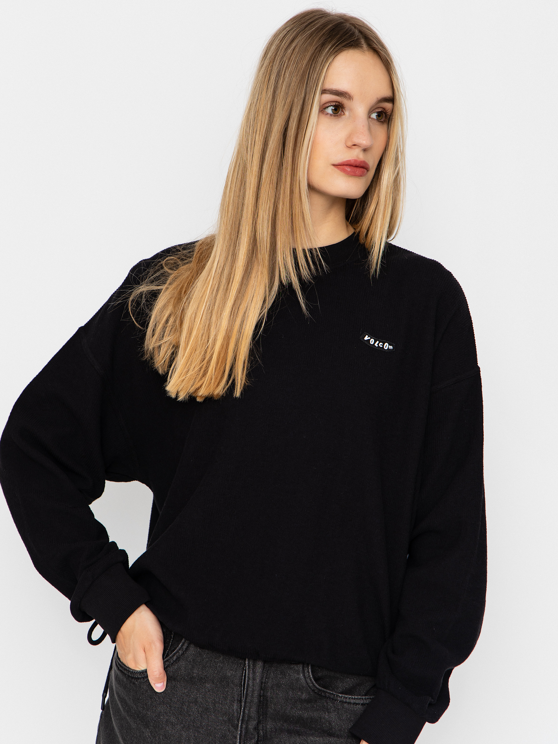 Bluza Volcom Sweeterry Crew Wmn (black)