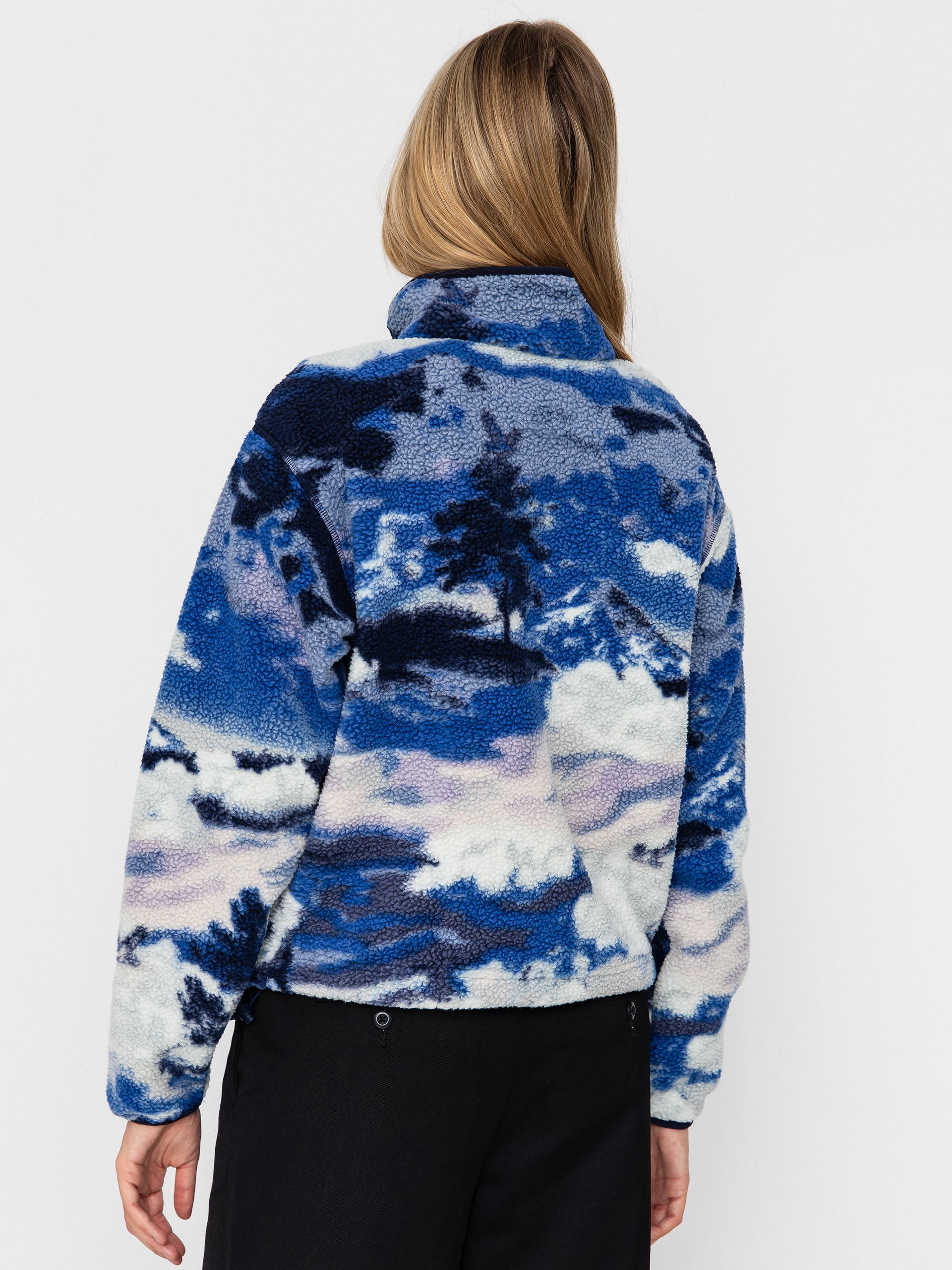 Damski Polar Columbia Helvetia II Printed Cropped Half Snap (nocturnal/dreaming)