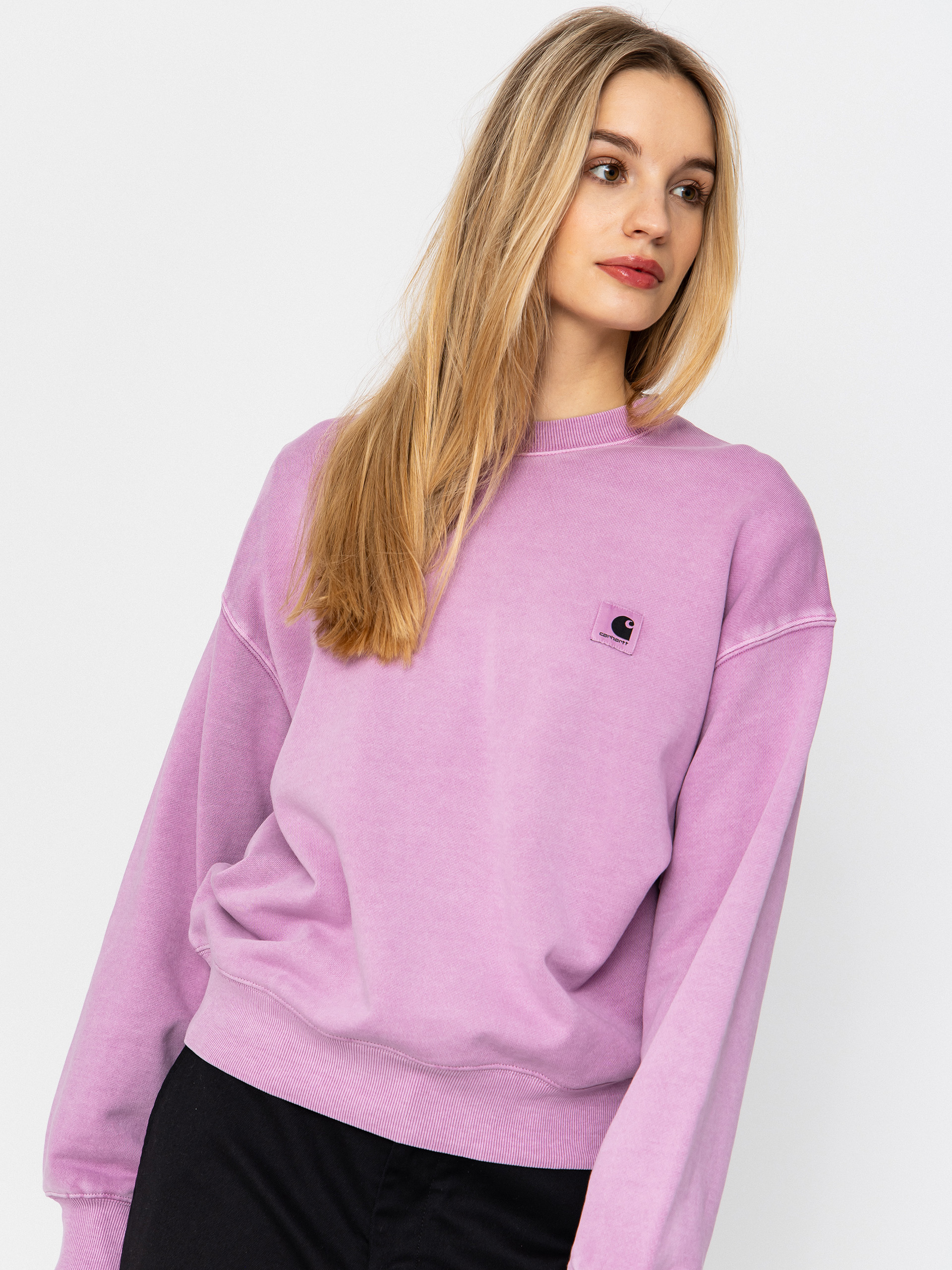 Bluza Carhartt WIP Nelson Wmn (gentle purple)