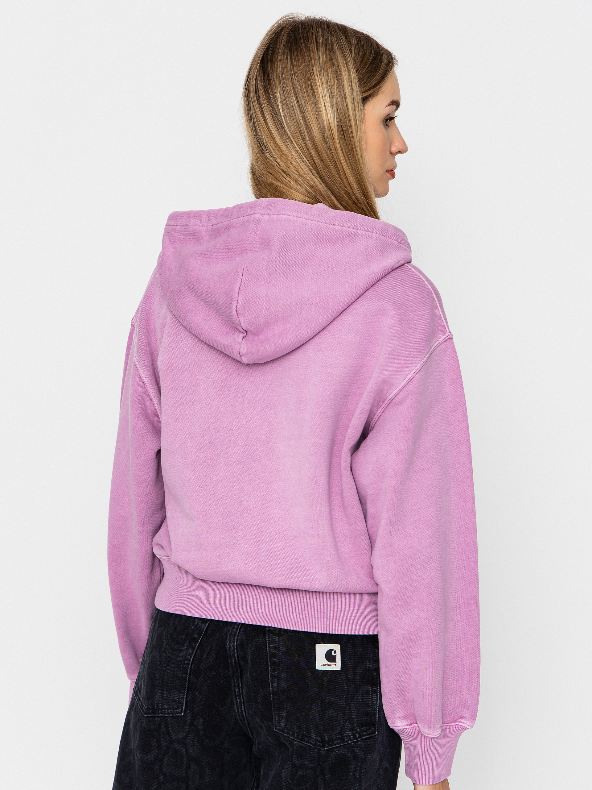 Bluza z kapturem Carhartt WIP Nelson ZHD Wmn (gentle purple)