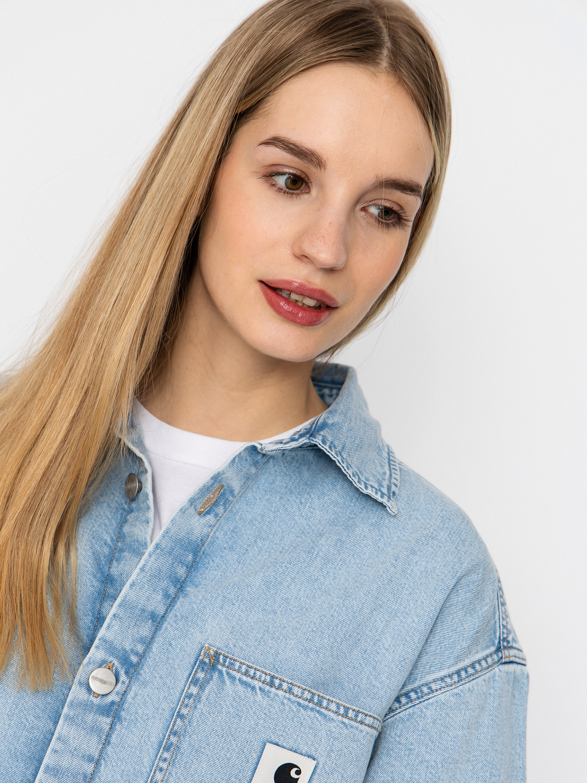 Koszula Carhartt WIP Lovilia Wmn (blue)