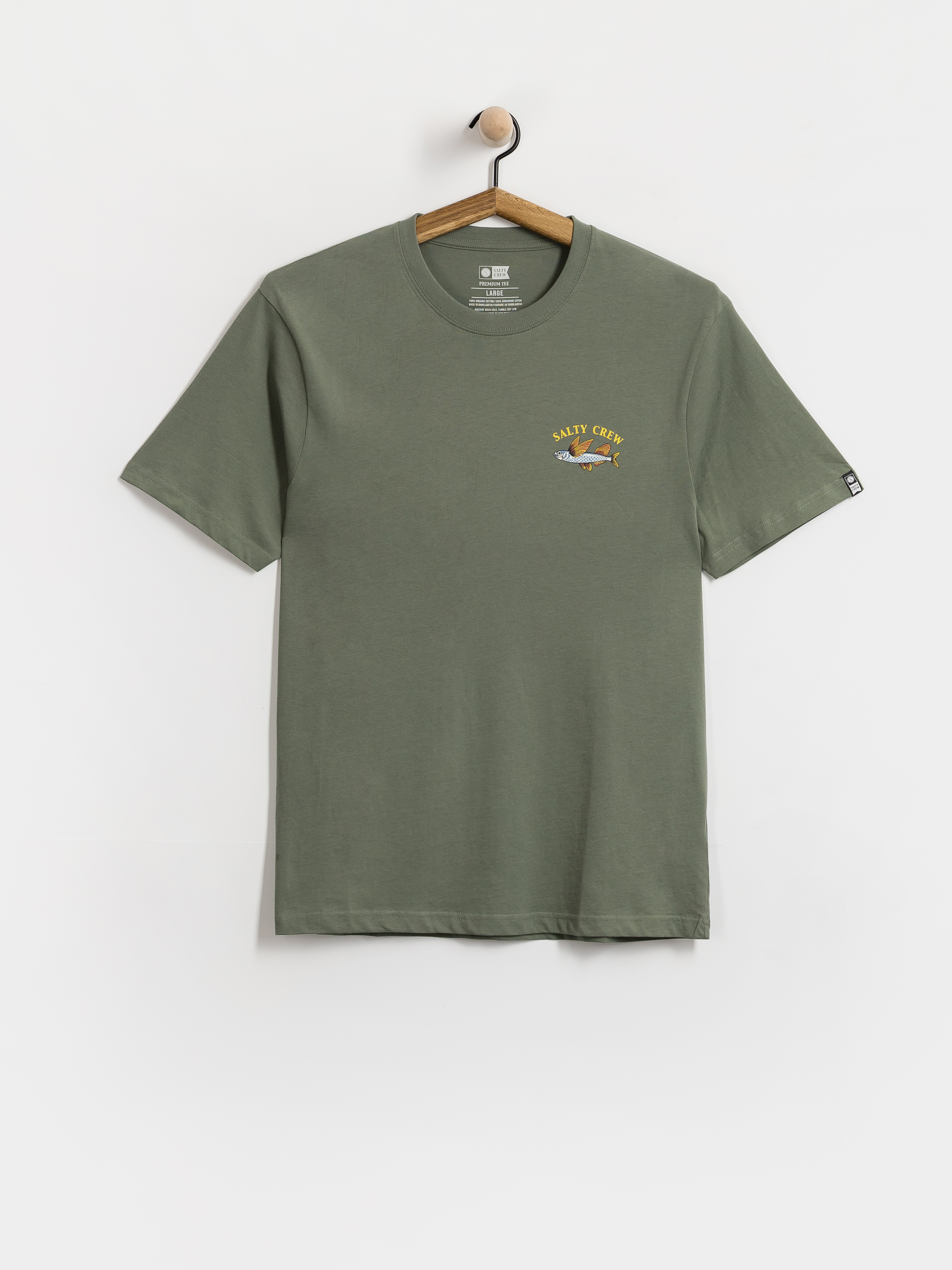 T-shirt Salty Crew Fly Home (laurel wreath)