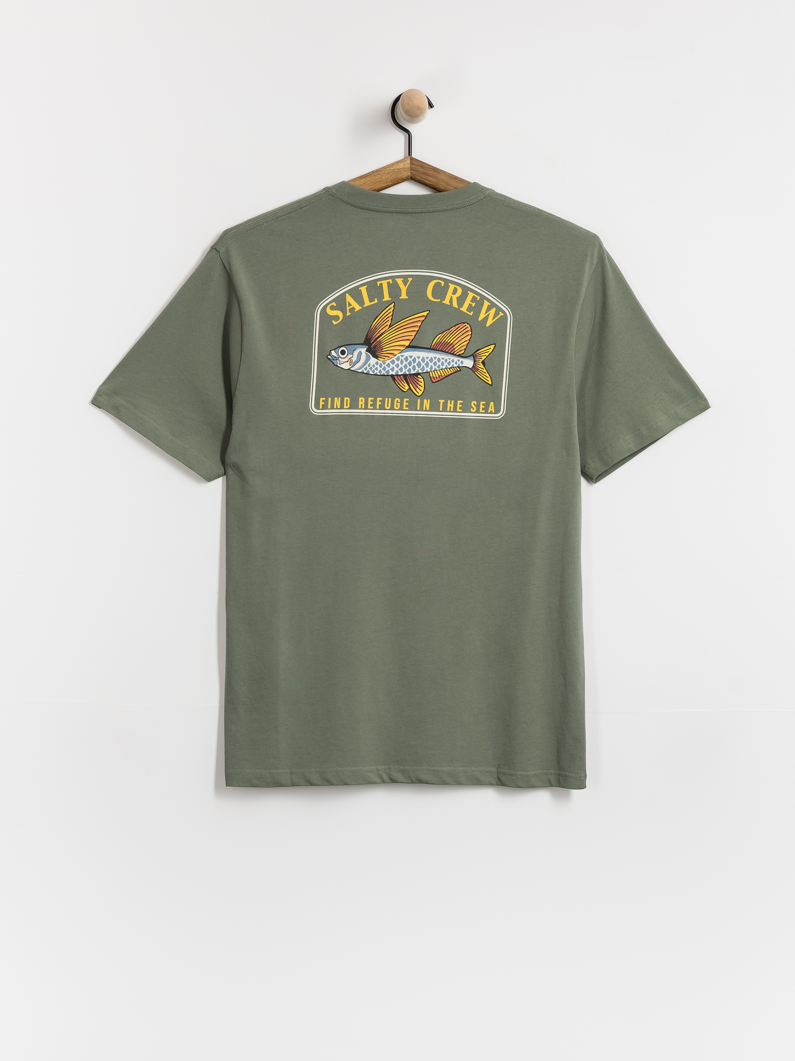 T-shirt Salty Crew Fly Home (laurel wreath)