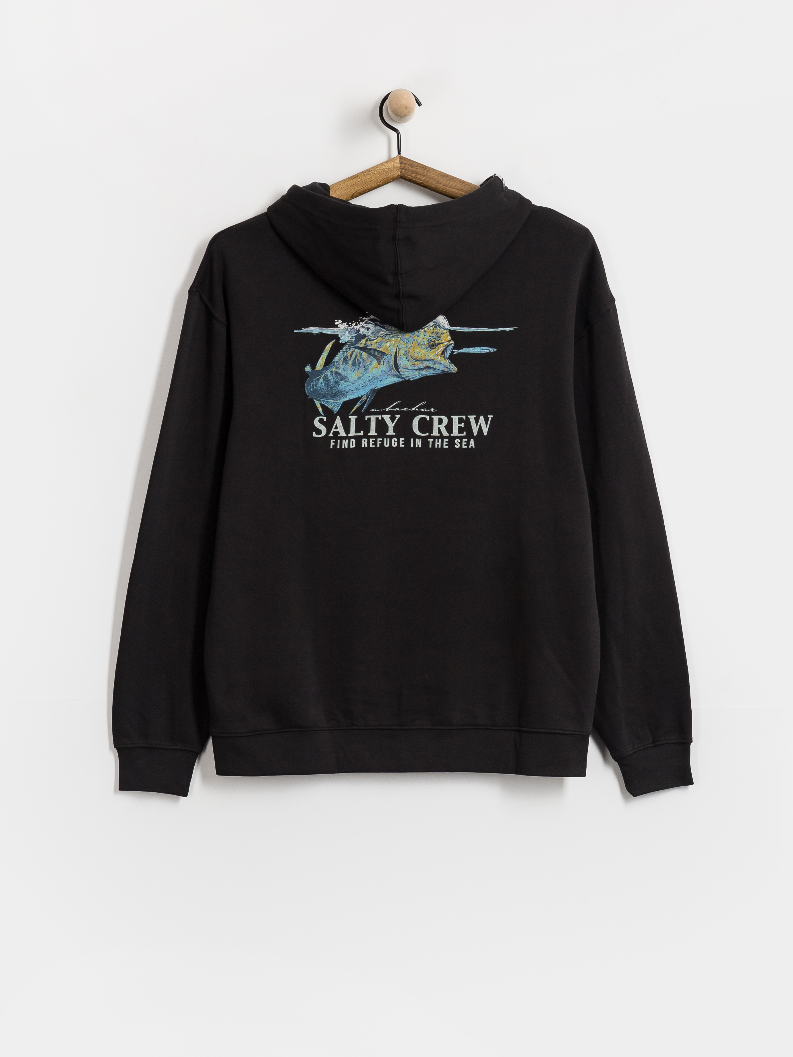 Bluza z kapturem Salty Crew Mahi Surface HD (black)