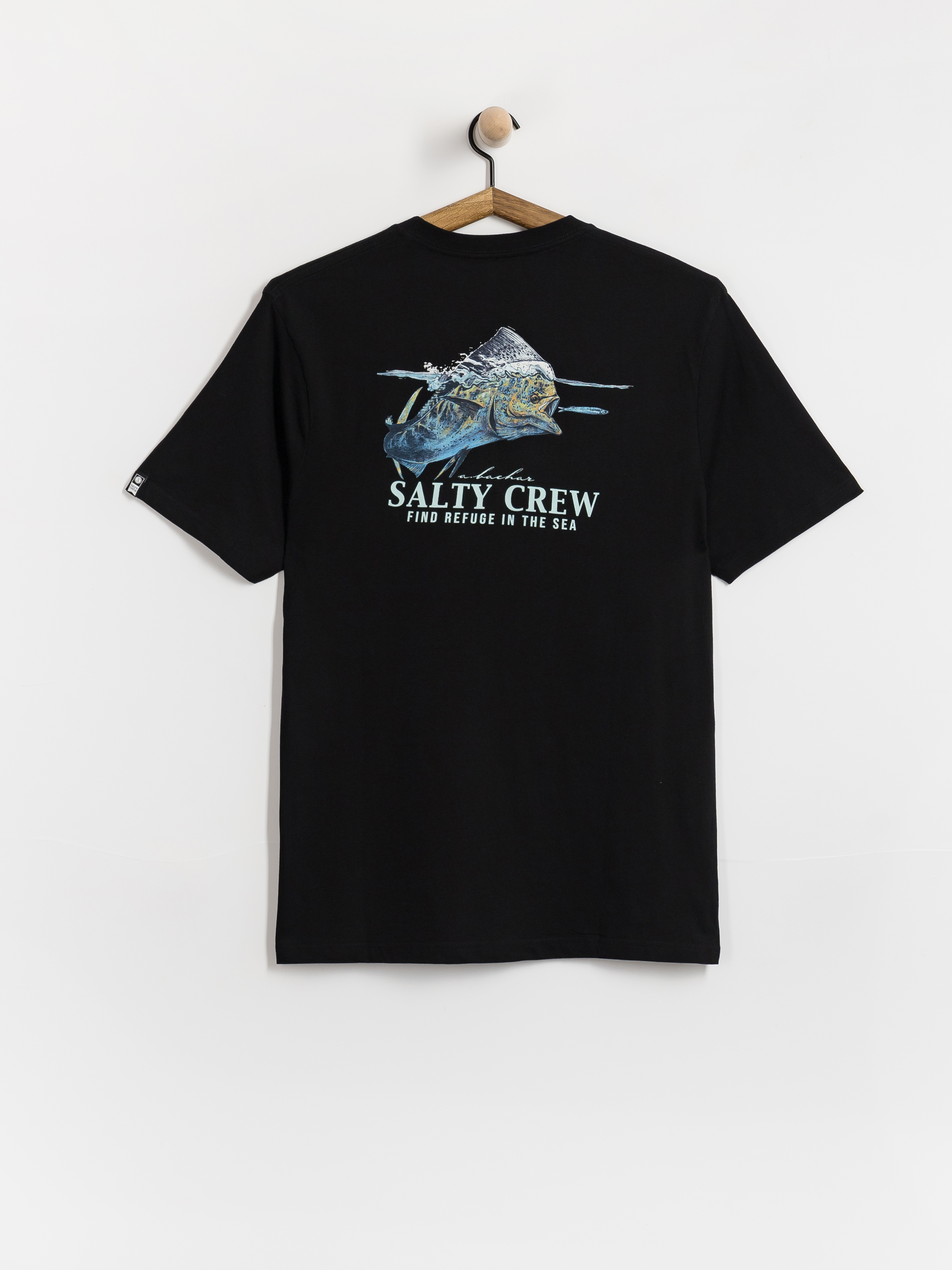 T-shirt Salty Crew Mahi Surface (black)
