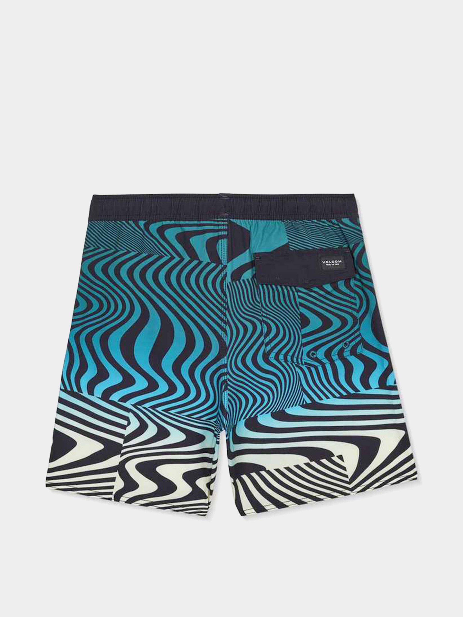 Szorty Volcom Lido Print Trunk JR (rifle green)