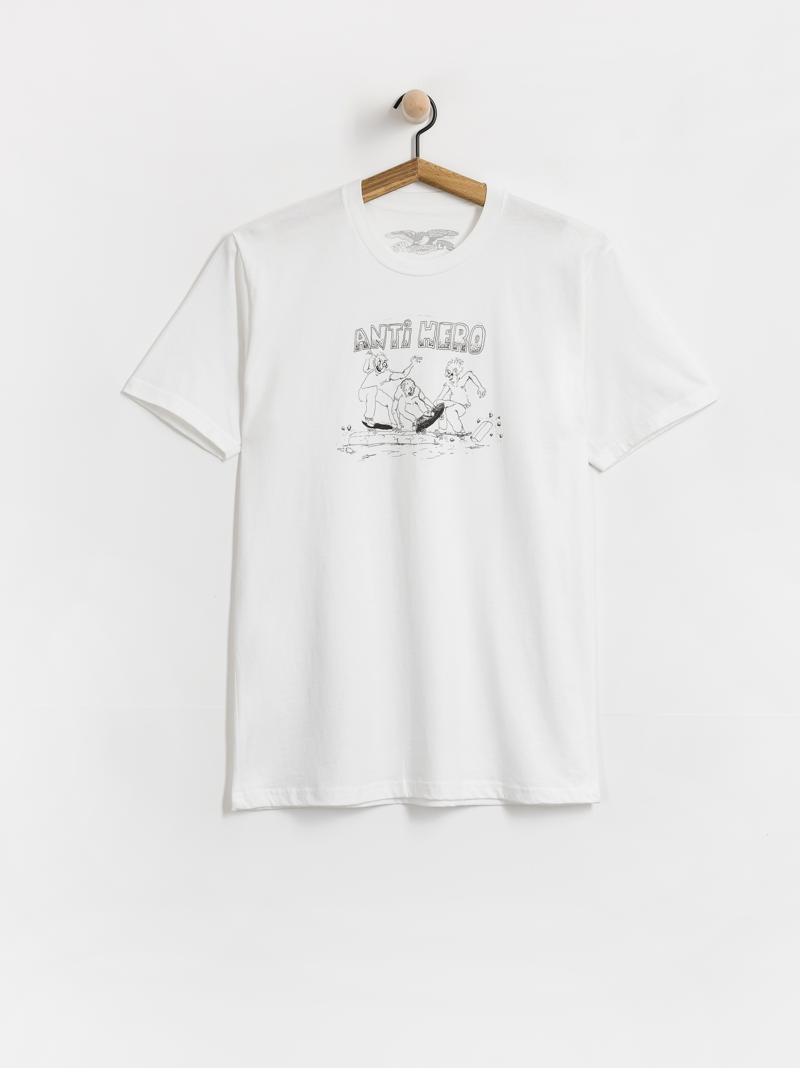 T-shirt Antihero Curb Pit (white w/black print)