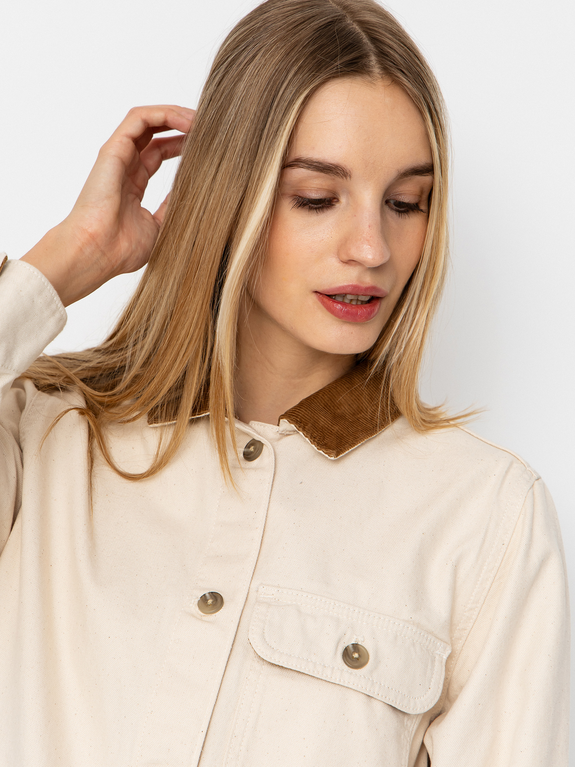 Kurtka Patagonia Point Reyes Coat Wmn (undyed natural)