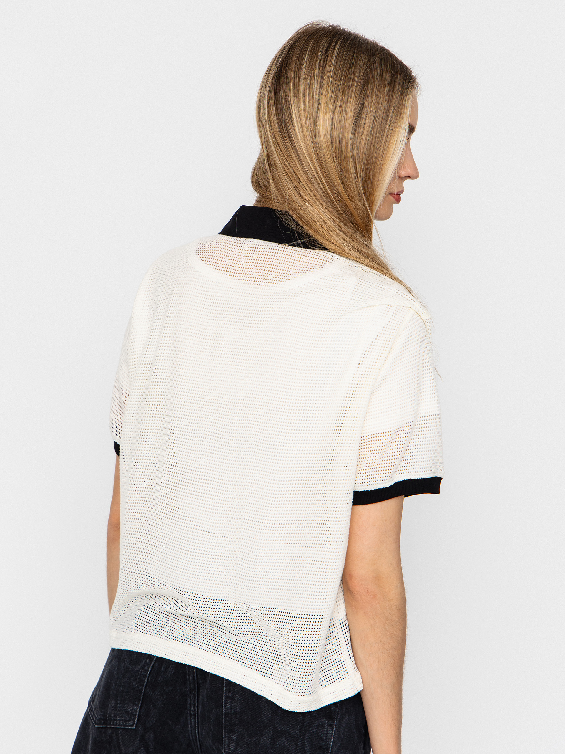 T-shirt Brixton Varsity Wmn (off white/black)