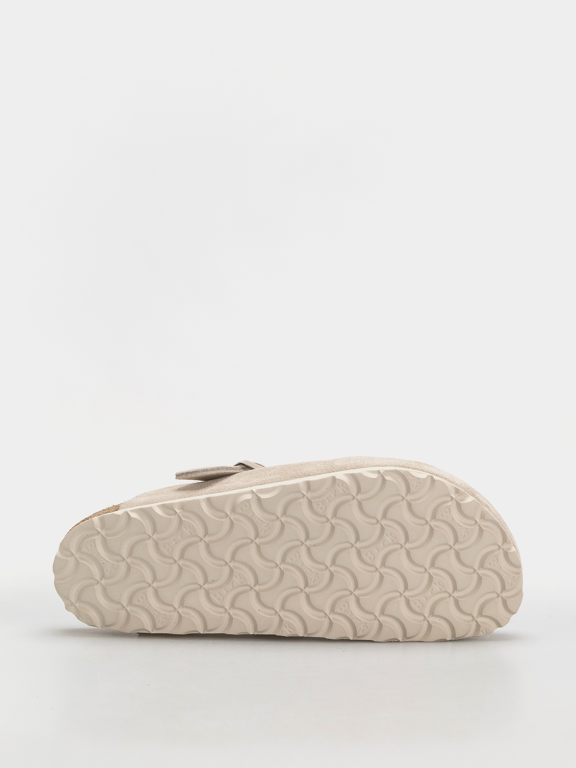 Klapki Birkenstock Boston Suede Leather Narrow (oyster)
