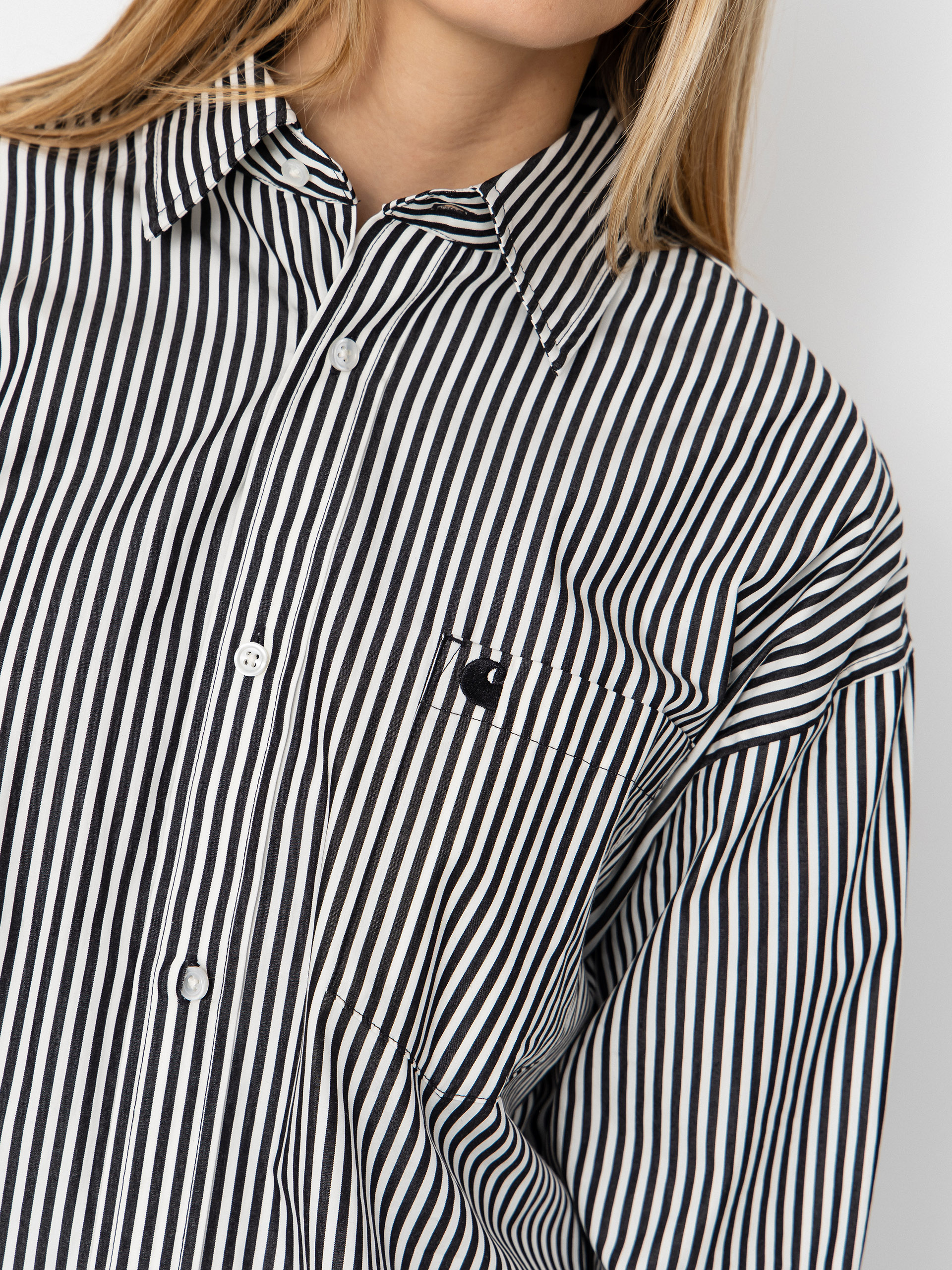 Koszula Carhartt WIP Daldry Wmn (daldry stripe/black/wax)