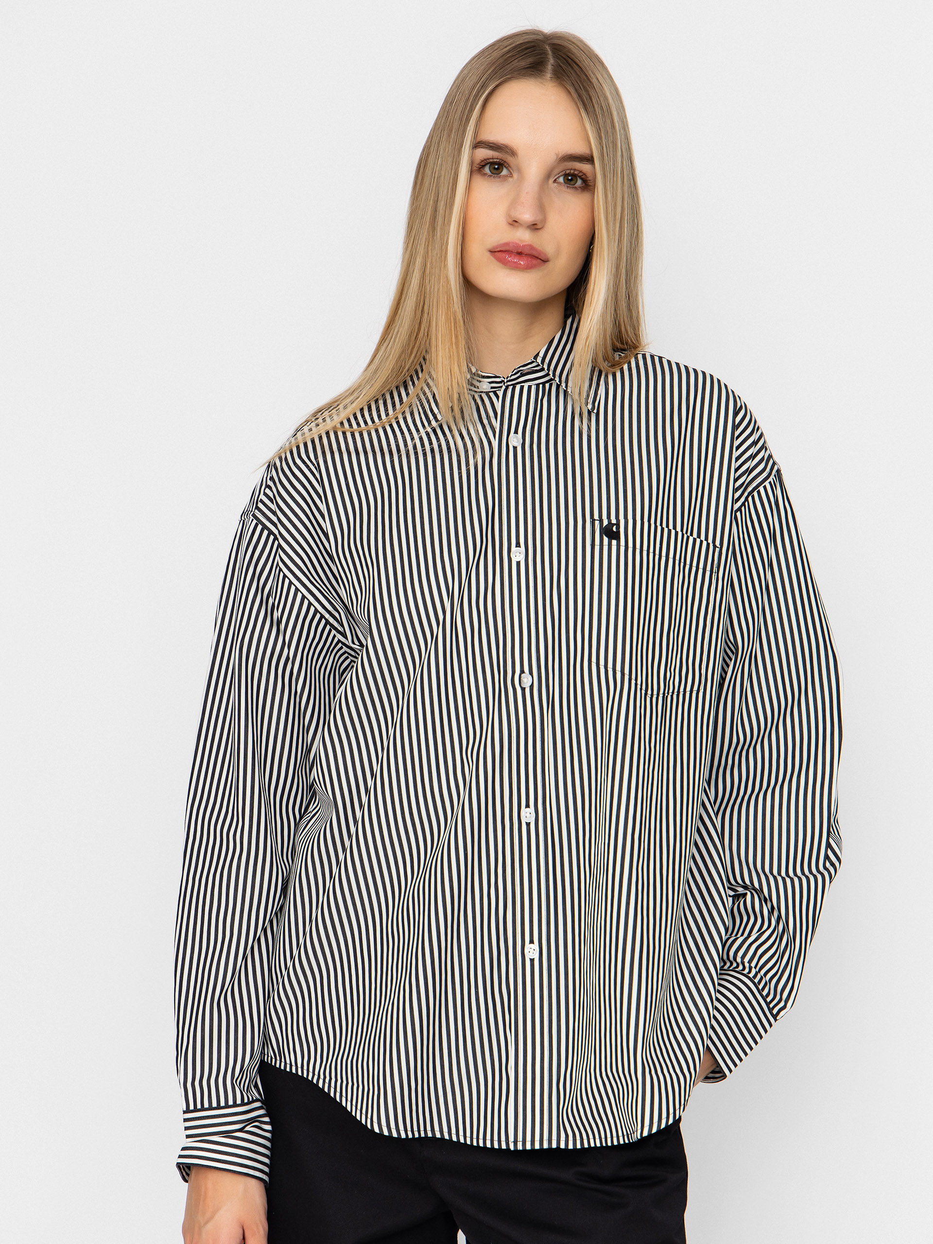 Koszula Carhartt WIP Daldry Wmn (daldry stripe/black/wax)