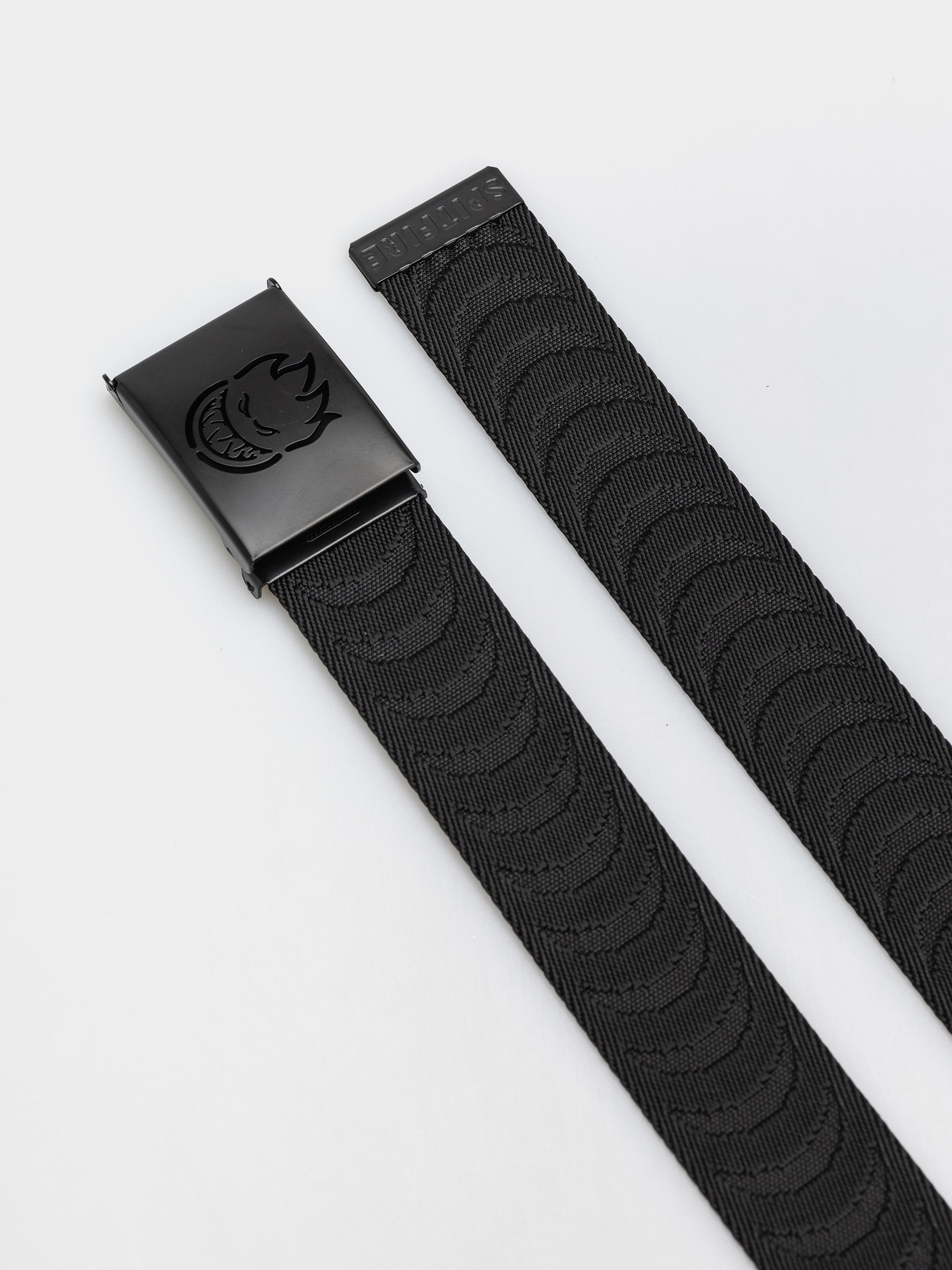 Pasek Spitfire Bighead Cut Out Crescent Jaquard (black/black)