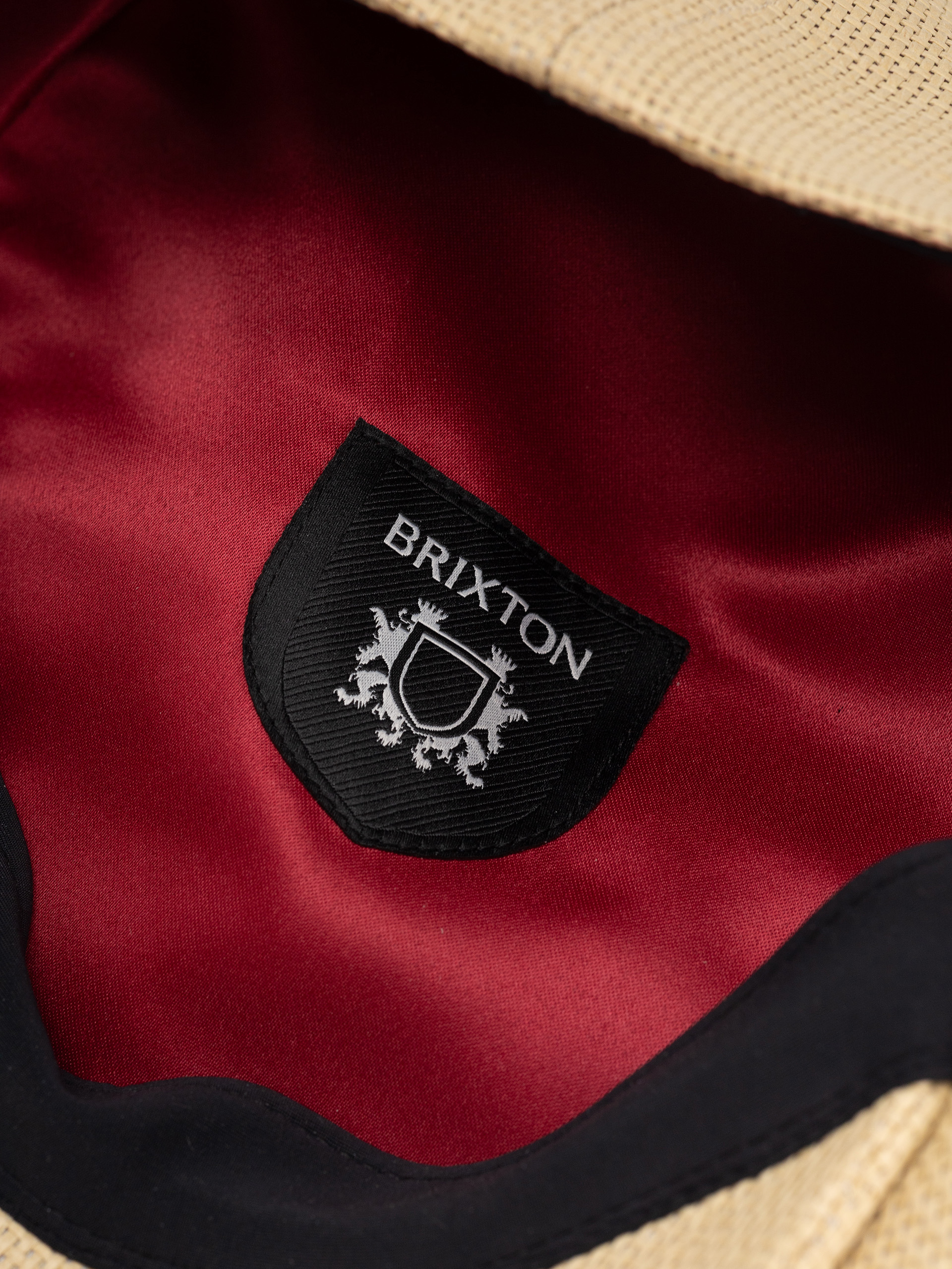 Kaszkiet Brixton Brood Lw Snap Cap (dark tan straw)