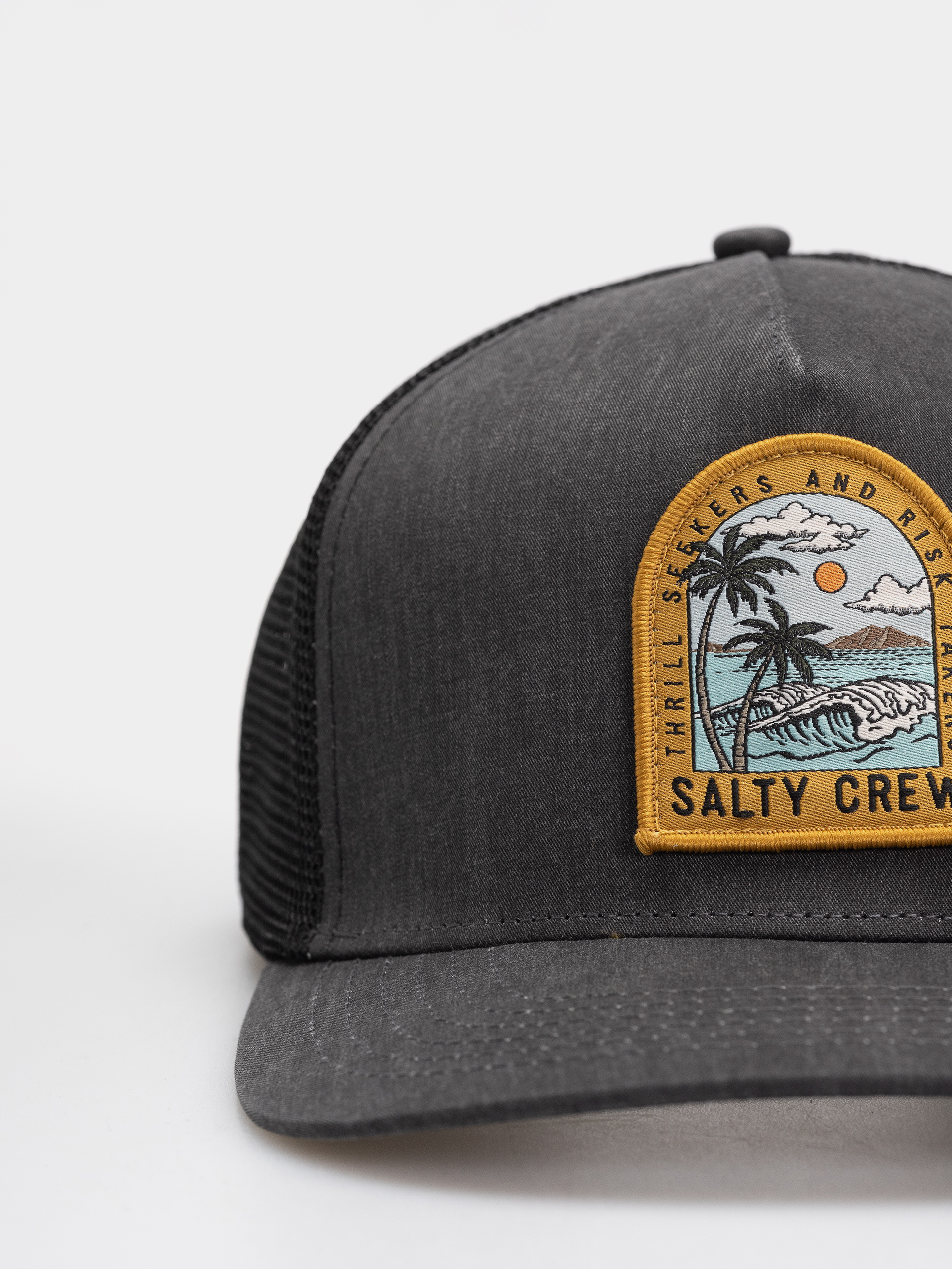 Czapka z daszkiem Salty Crew Archway Trucker (black)