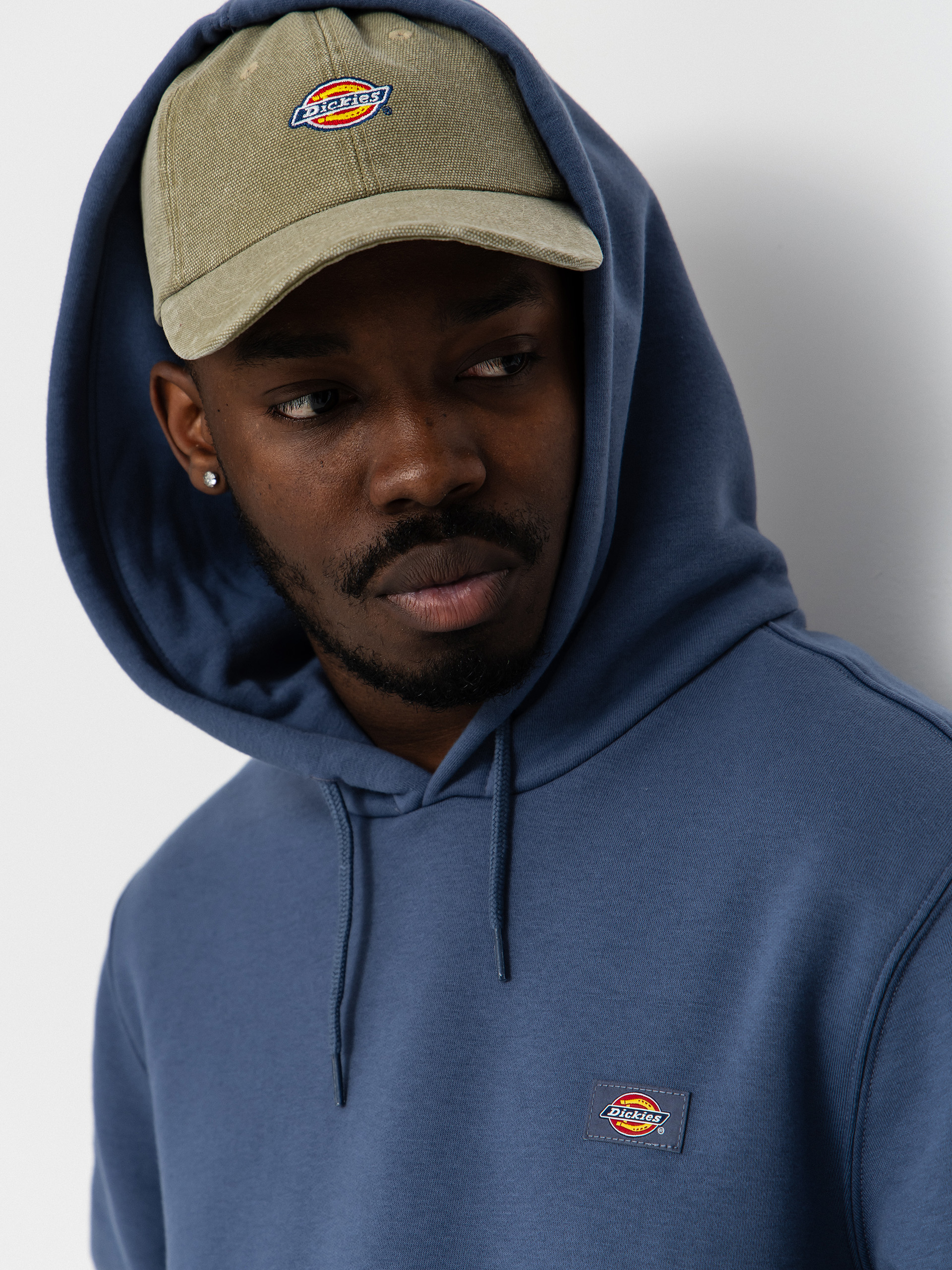 Bluza z kapturem Dickies Oakport HD (retro indigo)