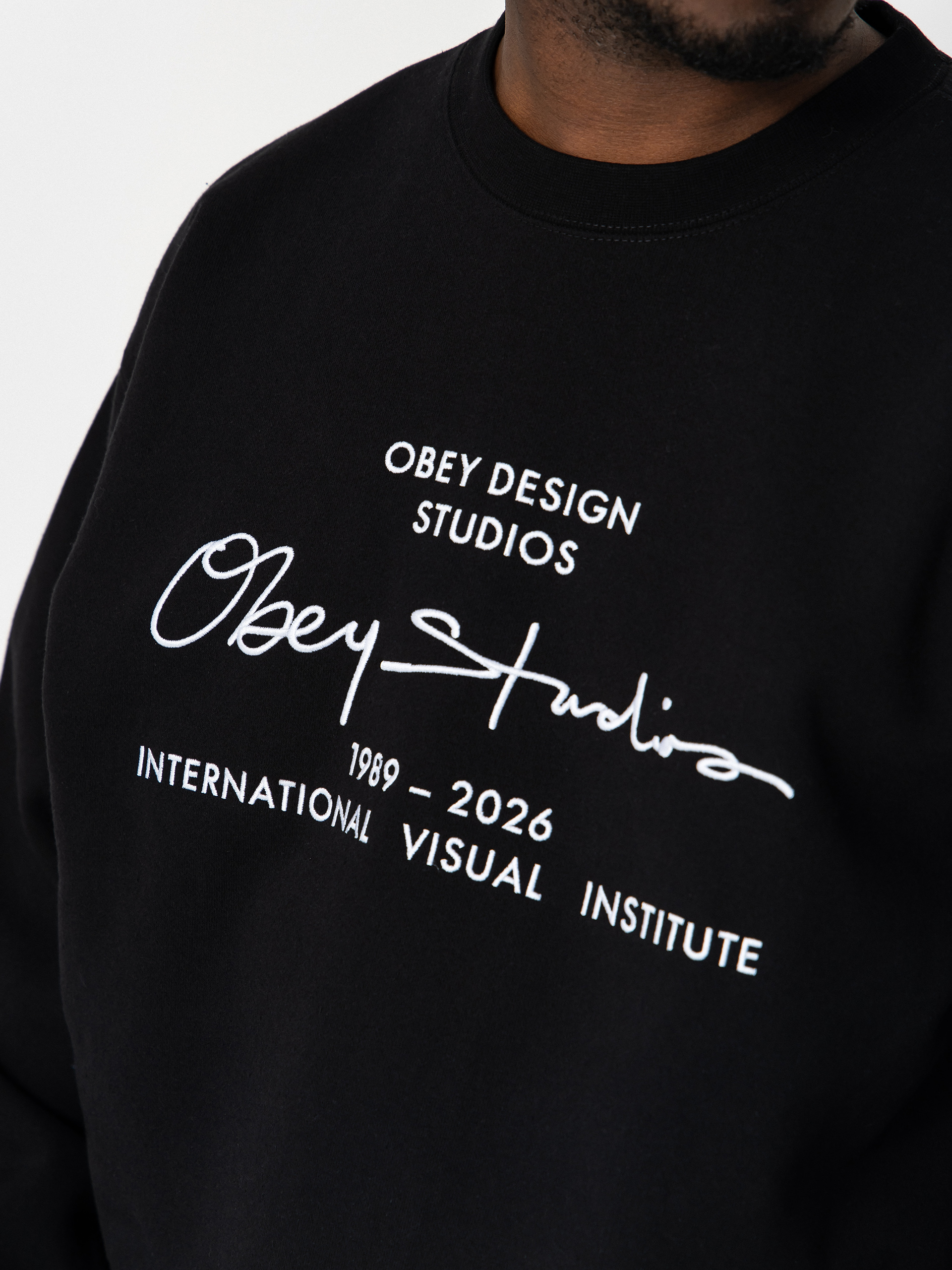 Bluza OBEY Signature (black)