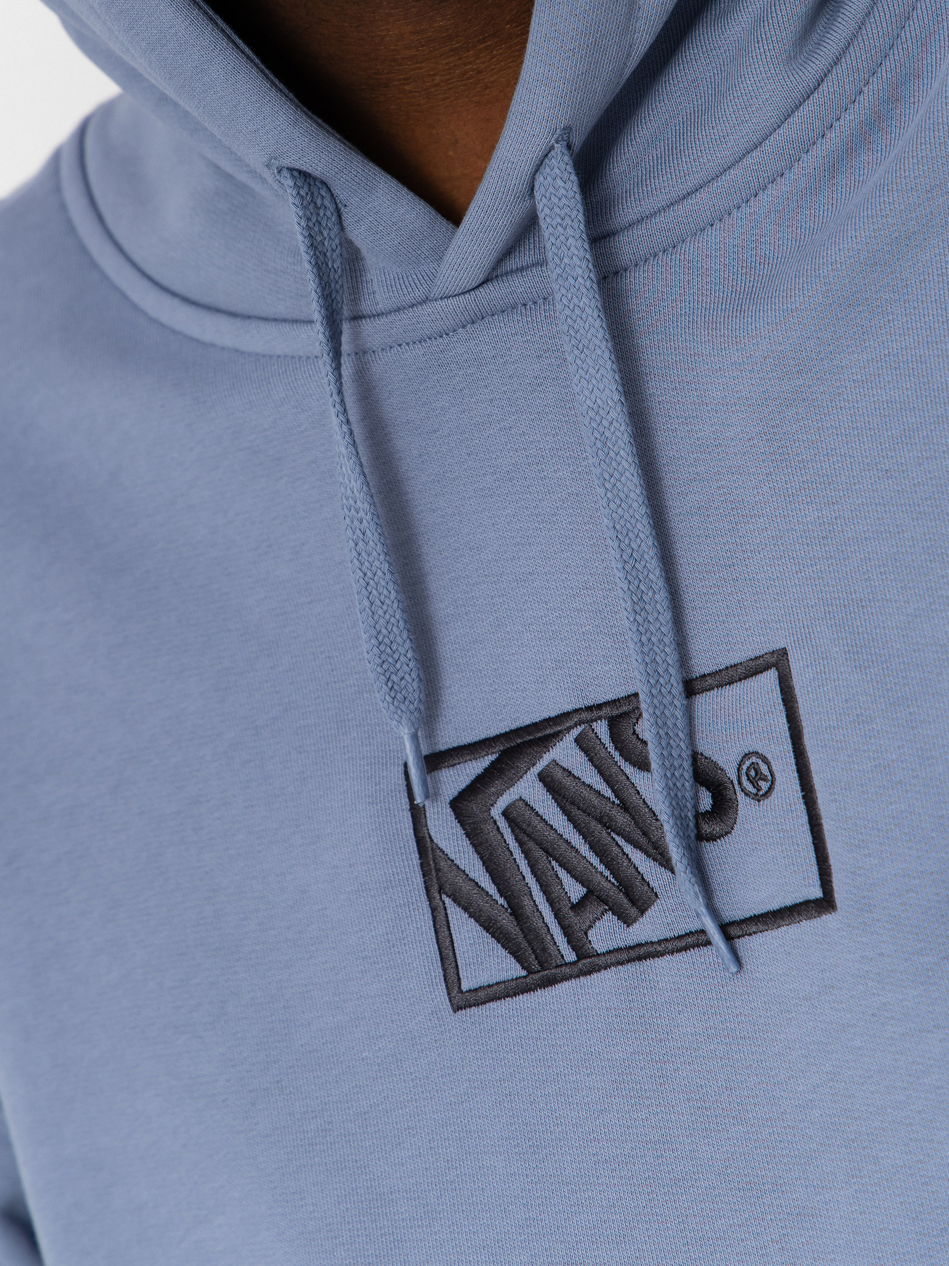 Bluza z kapturem Vans Blocked Box HD (glacial slate)