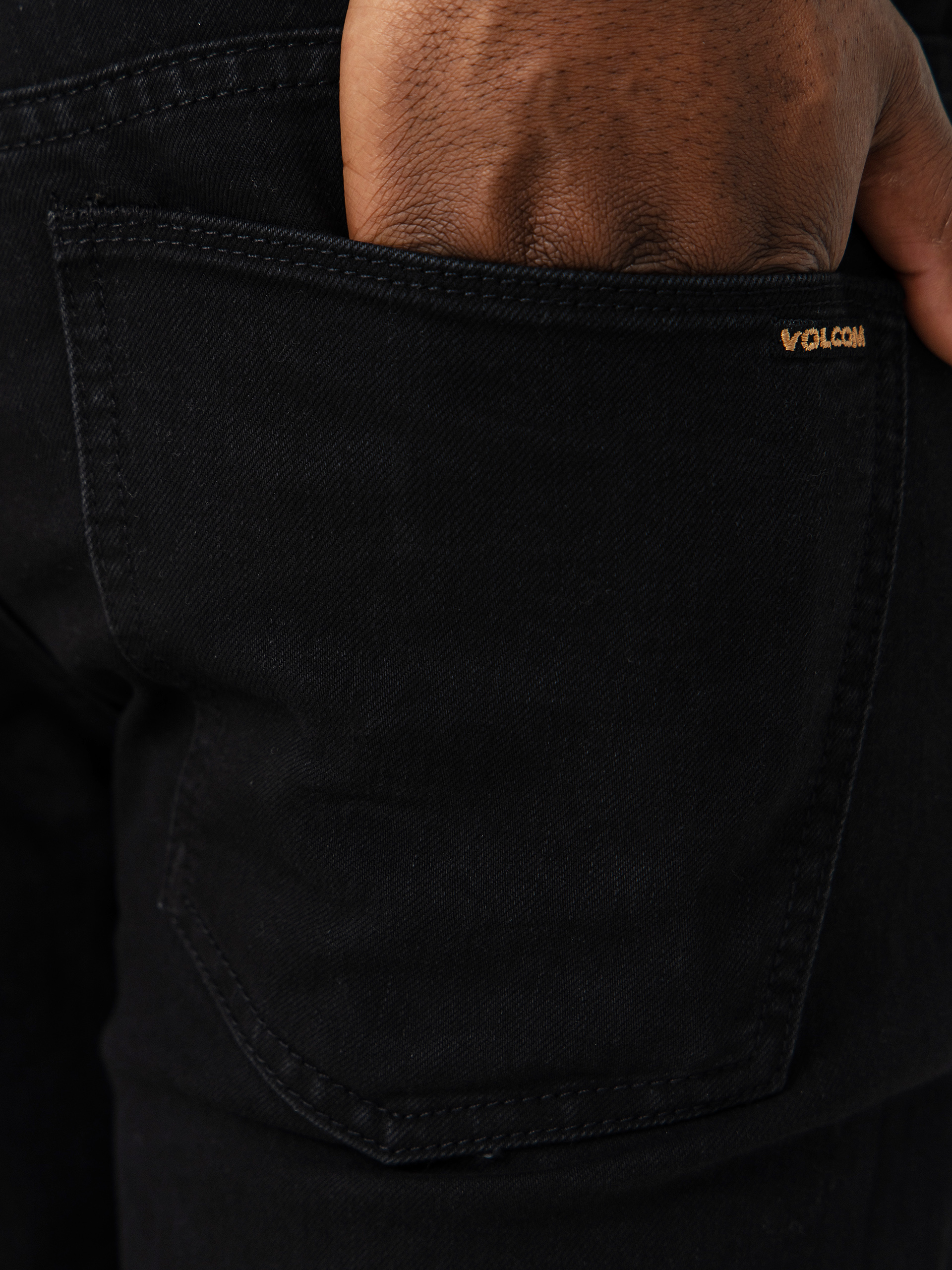 Spodnie Volcom Solver (black out)