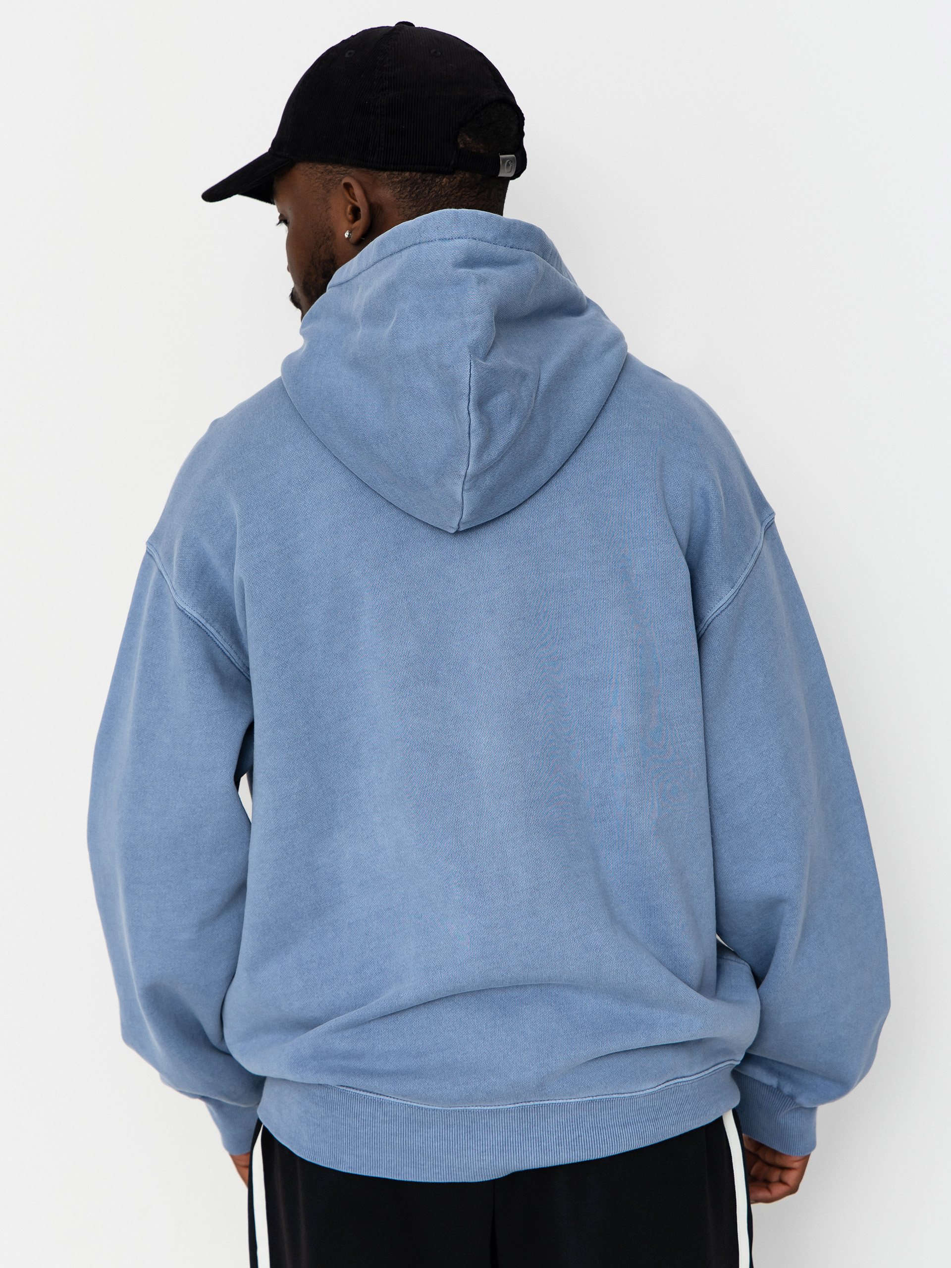 Bluza z kapturem Carhartt WIP Nelson ZHD (gentle blue)
