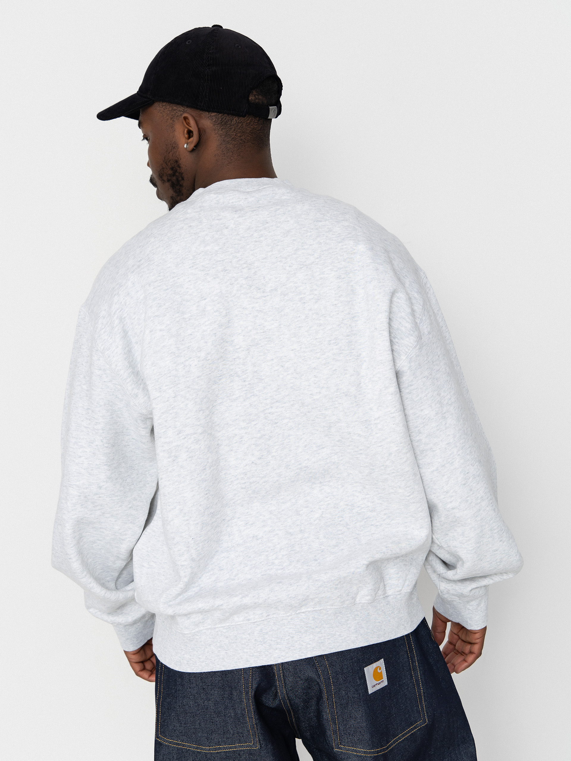 Bluza Carhartt WIP WIP Label (ash heather)