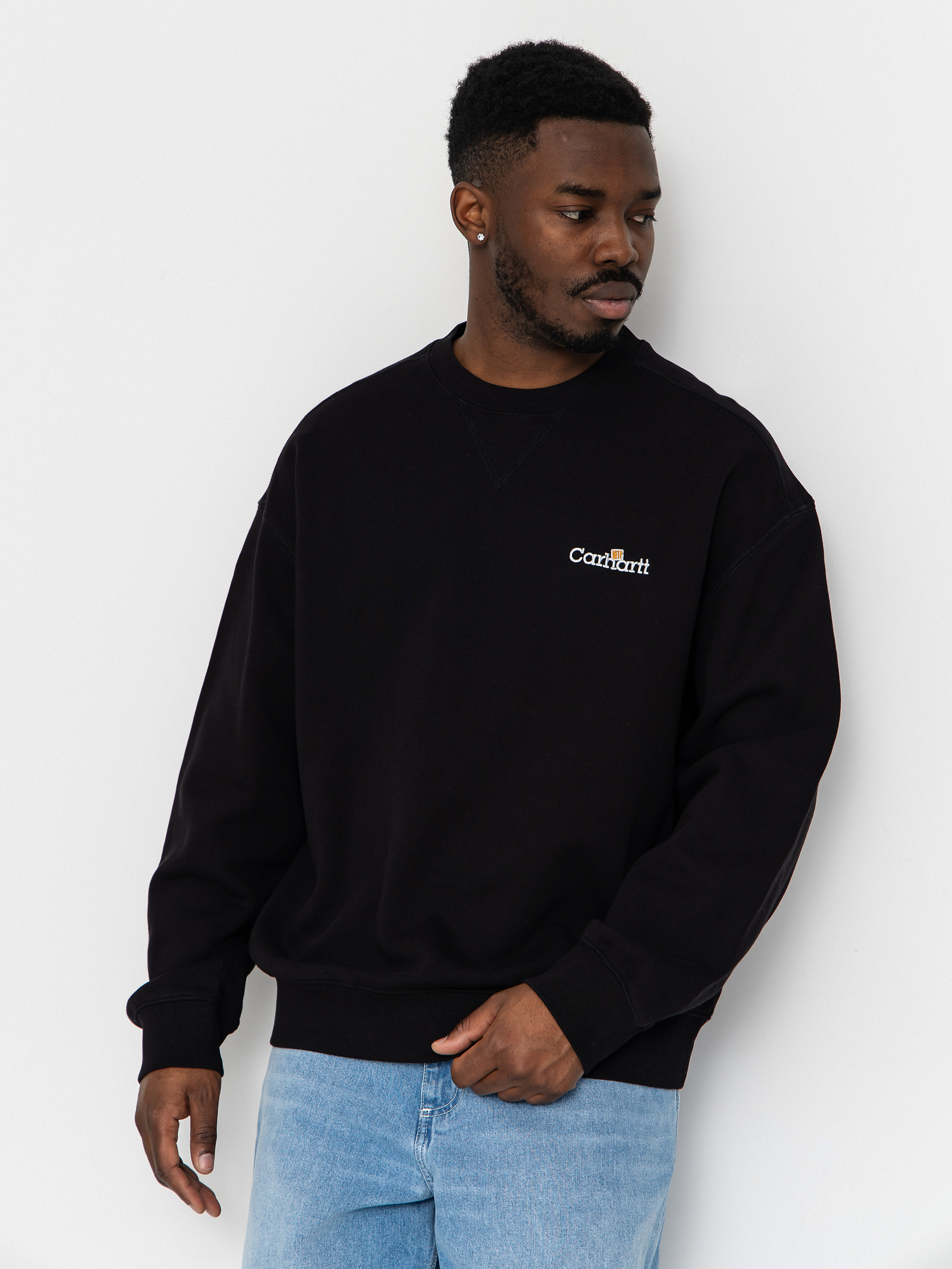Bluza Carhartt WIP WIP Label (black)