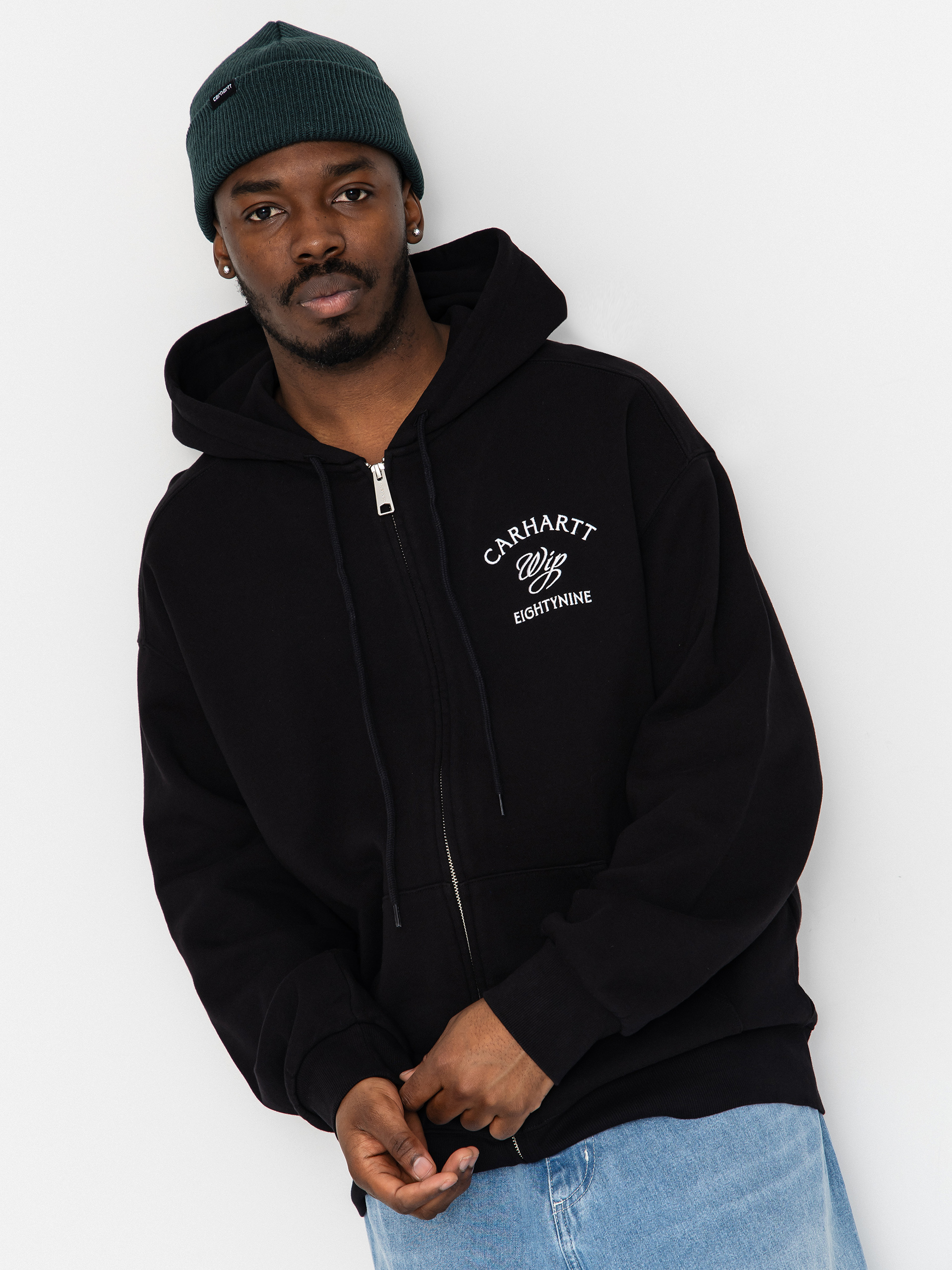 Bluza z kapturem Carhartt WIP Eightynine ZHD (black)