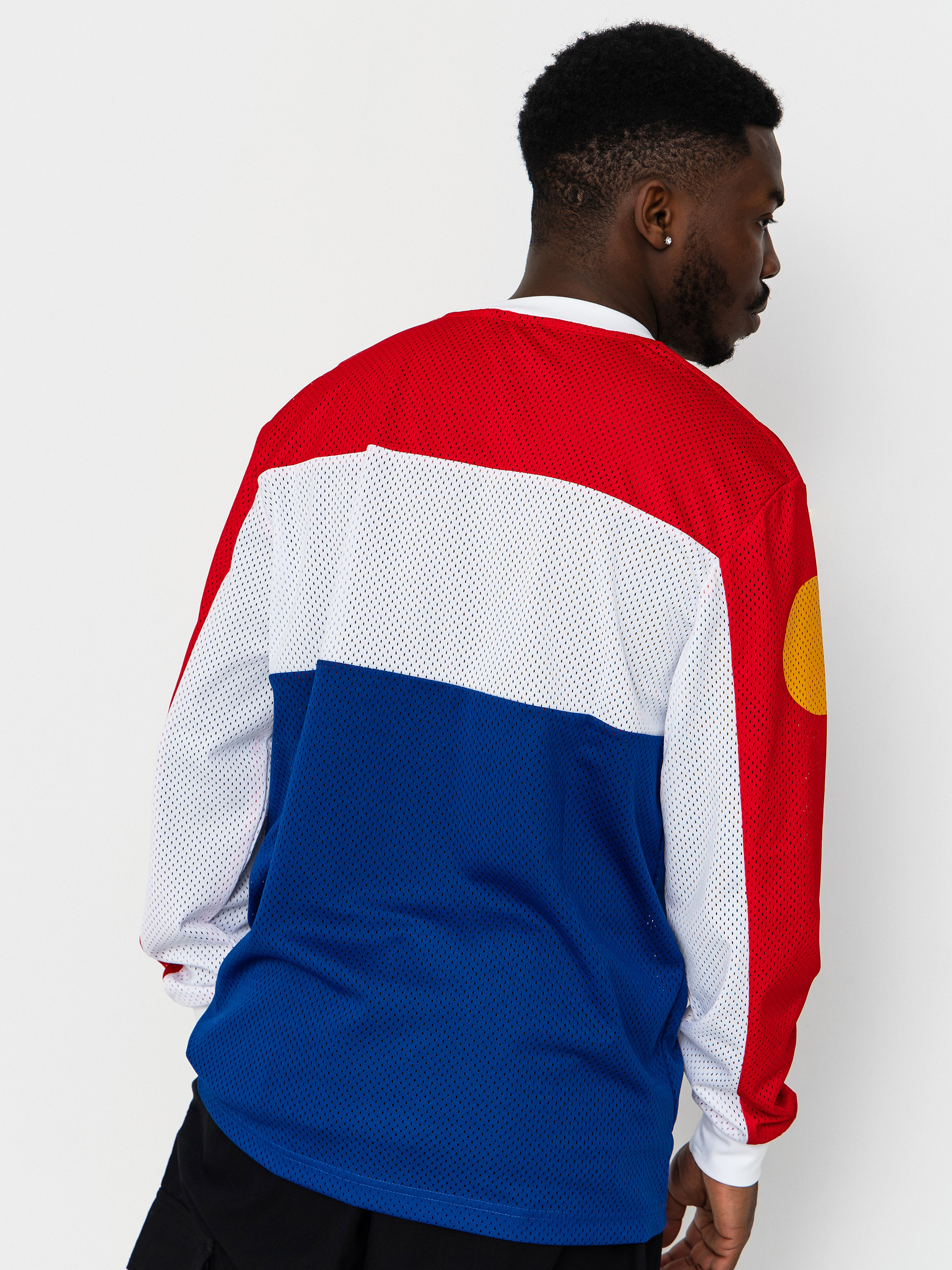 Longsleeve Deus Ex Machina Saber Moto Jersey (tri colour)