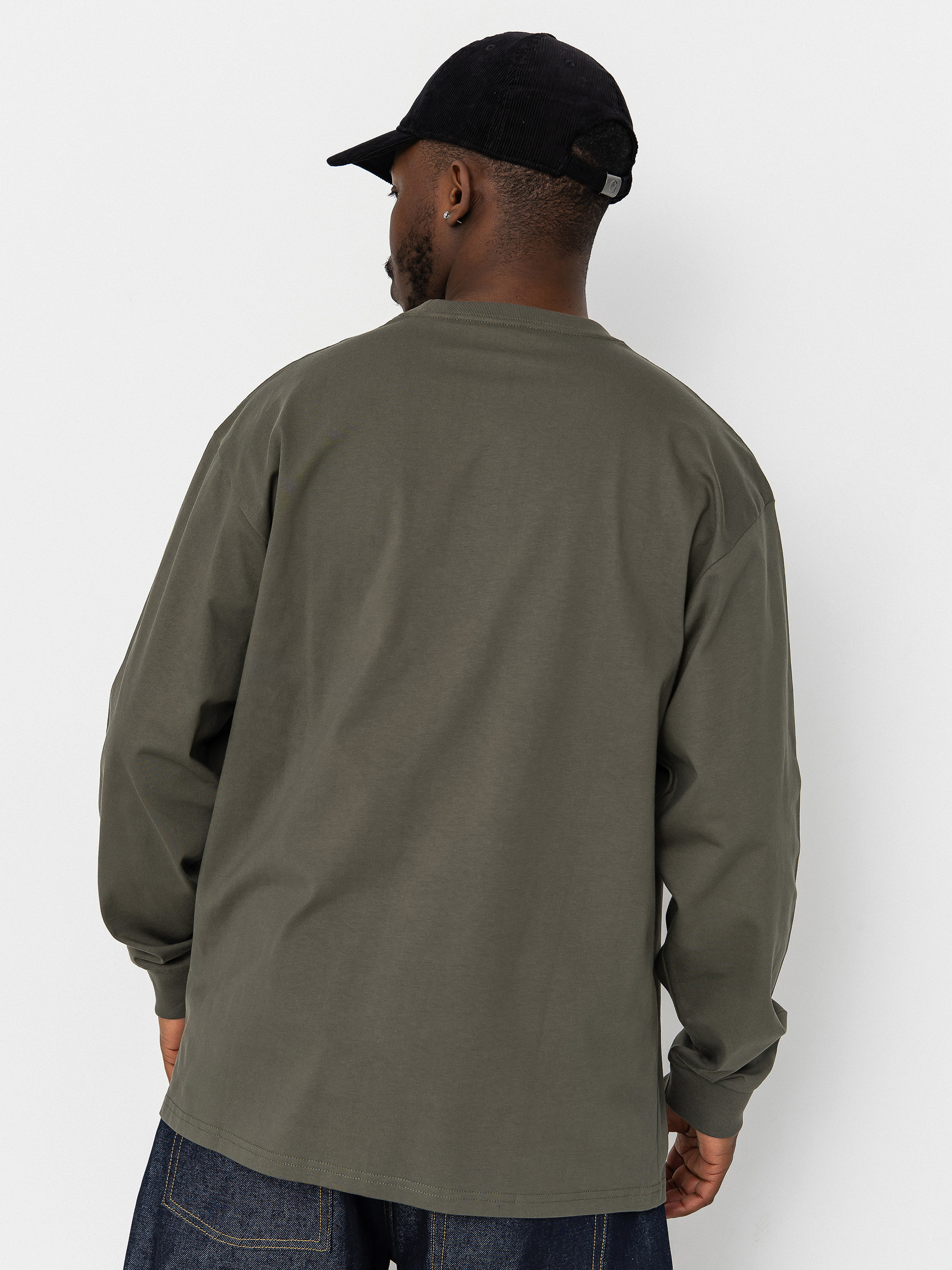 Longsleeve Carhartt WIP Chase (leaf/gold)