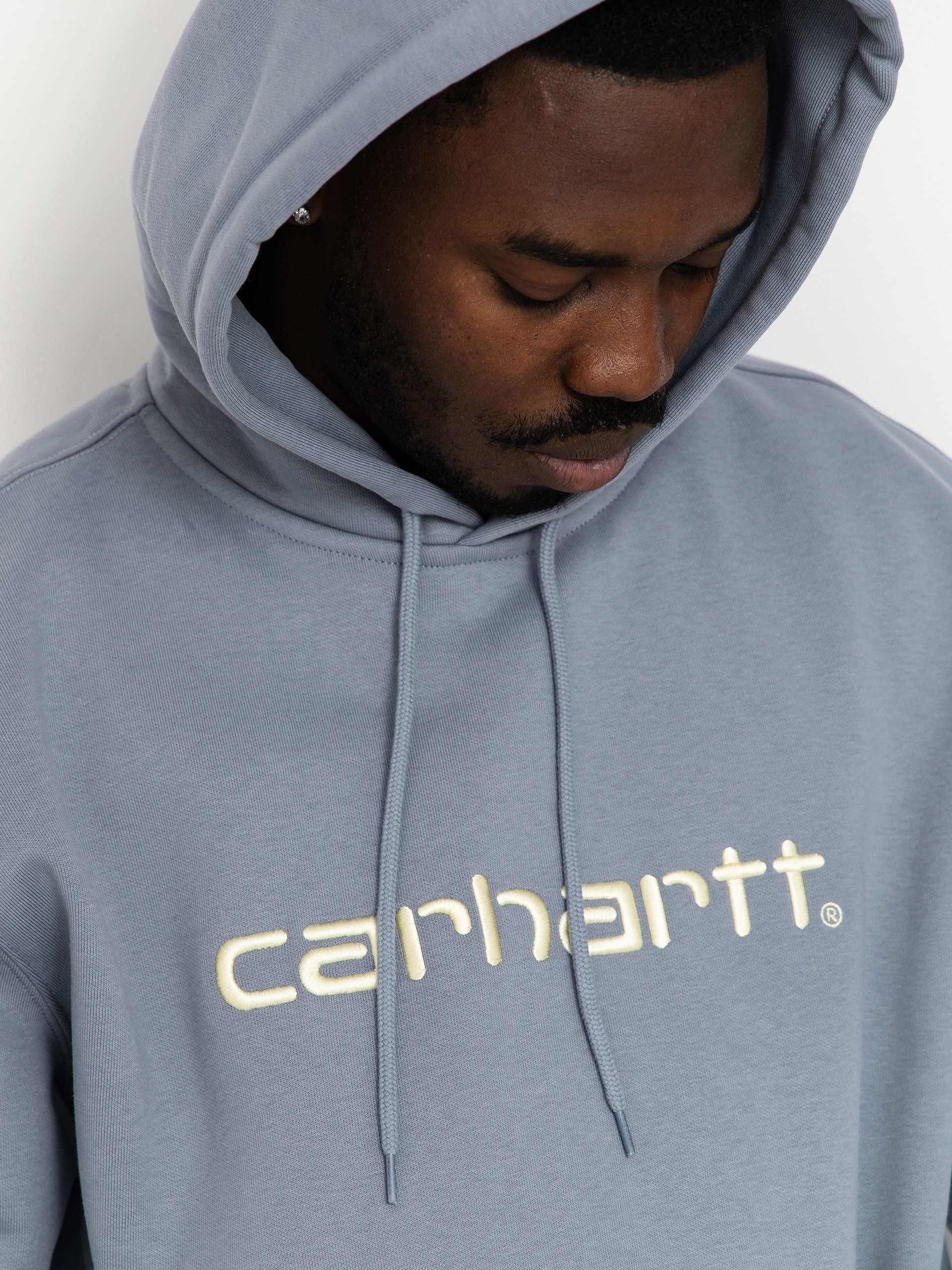 Bluza z kapturem Carhartt WIP Carhartt HD (mirror/cinnerus)