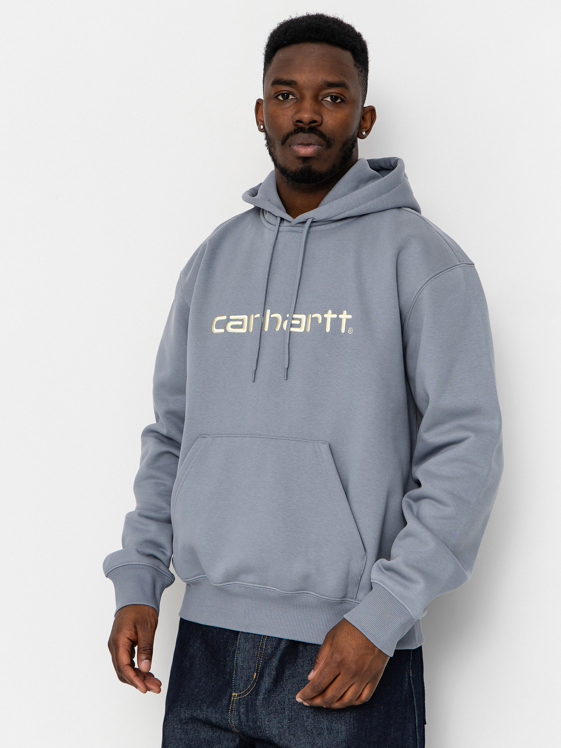 Bluza z kapturem Carhartt WIP Carhartt HD (mirror/cinnerus)