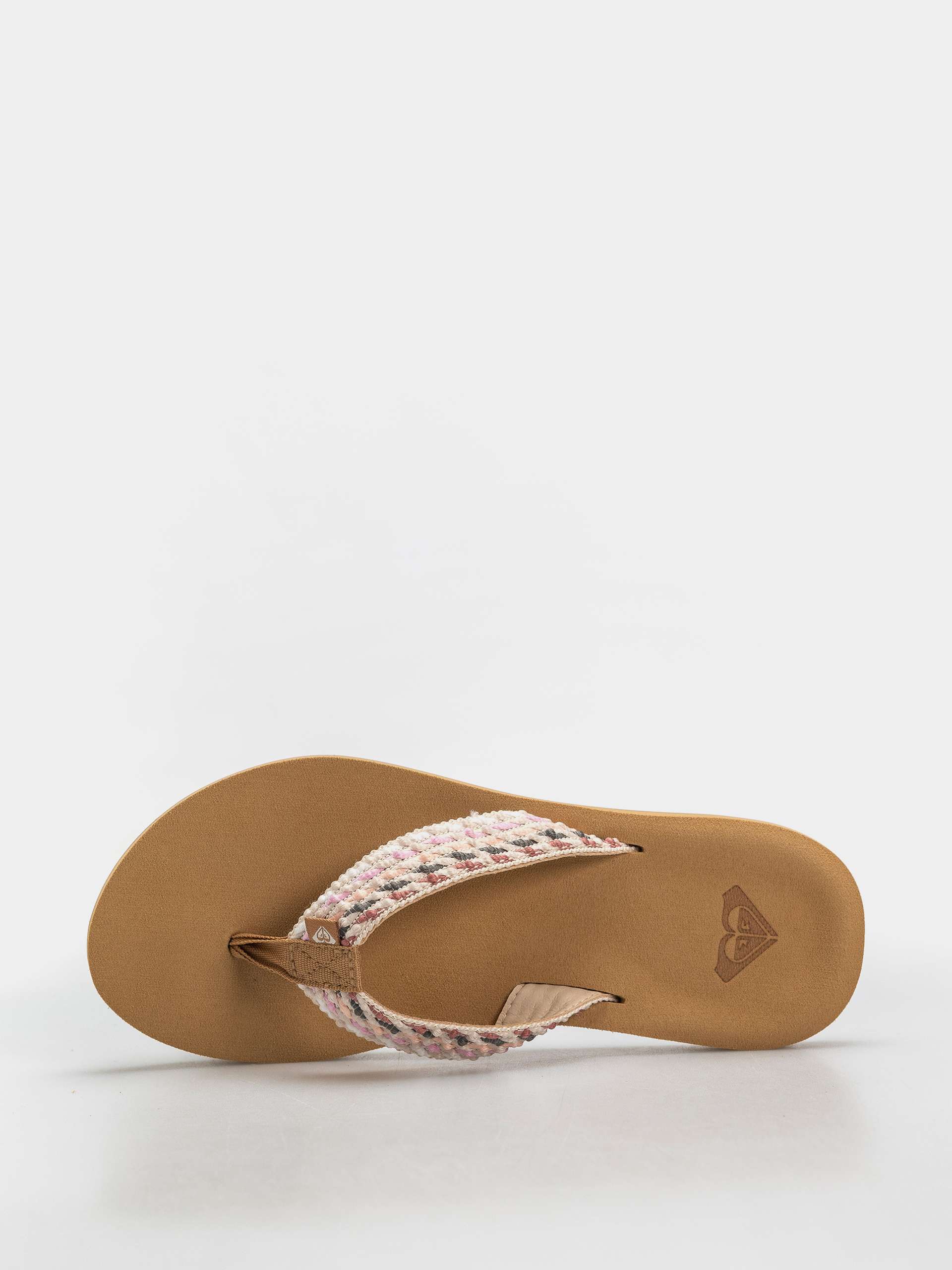 Japonki Roxy Porto Rope Wmn (natural/crazy pink)