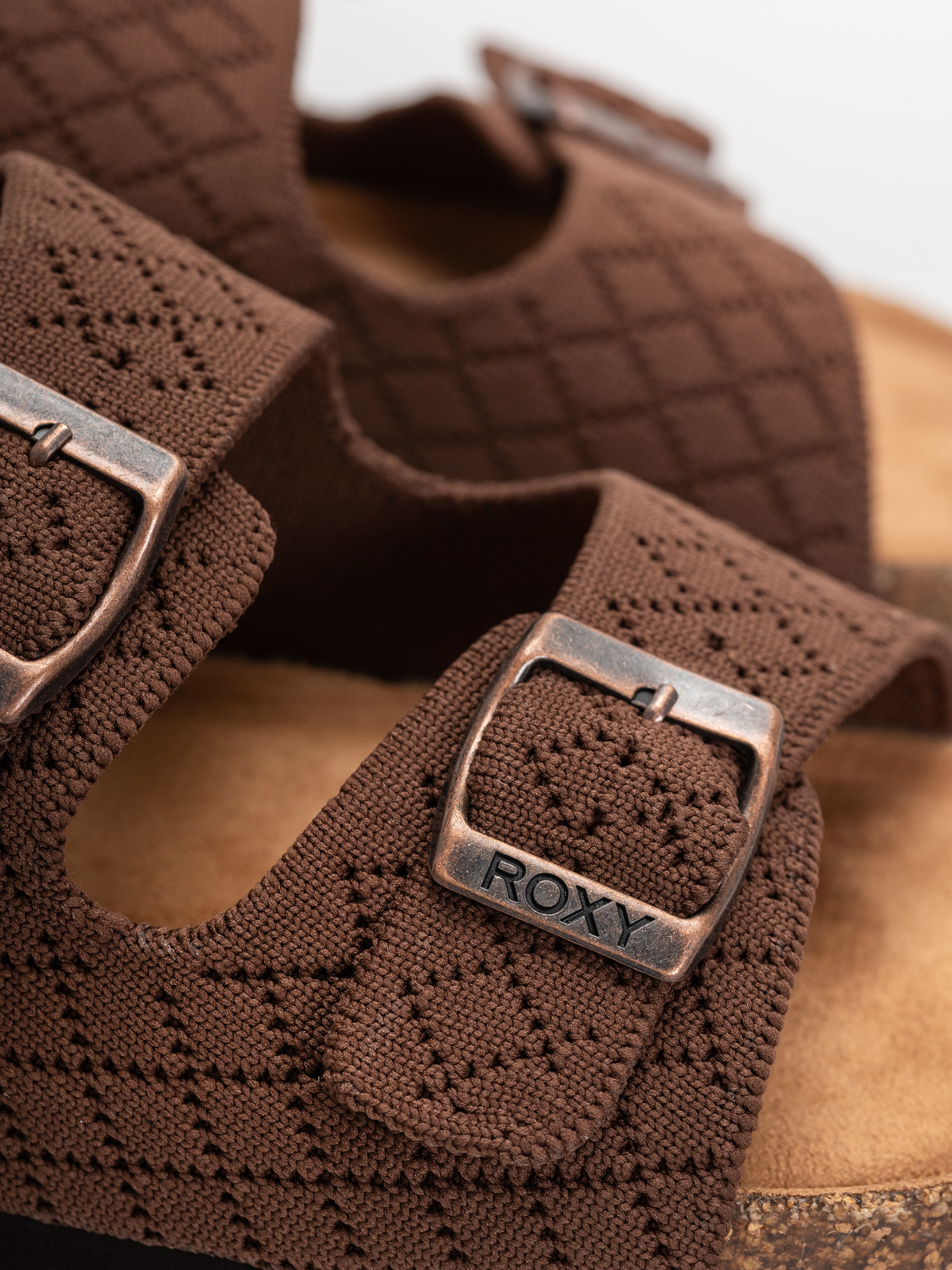 Klapki Roxy Mannae Buckle Wmn (chocolate)