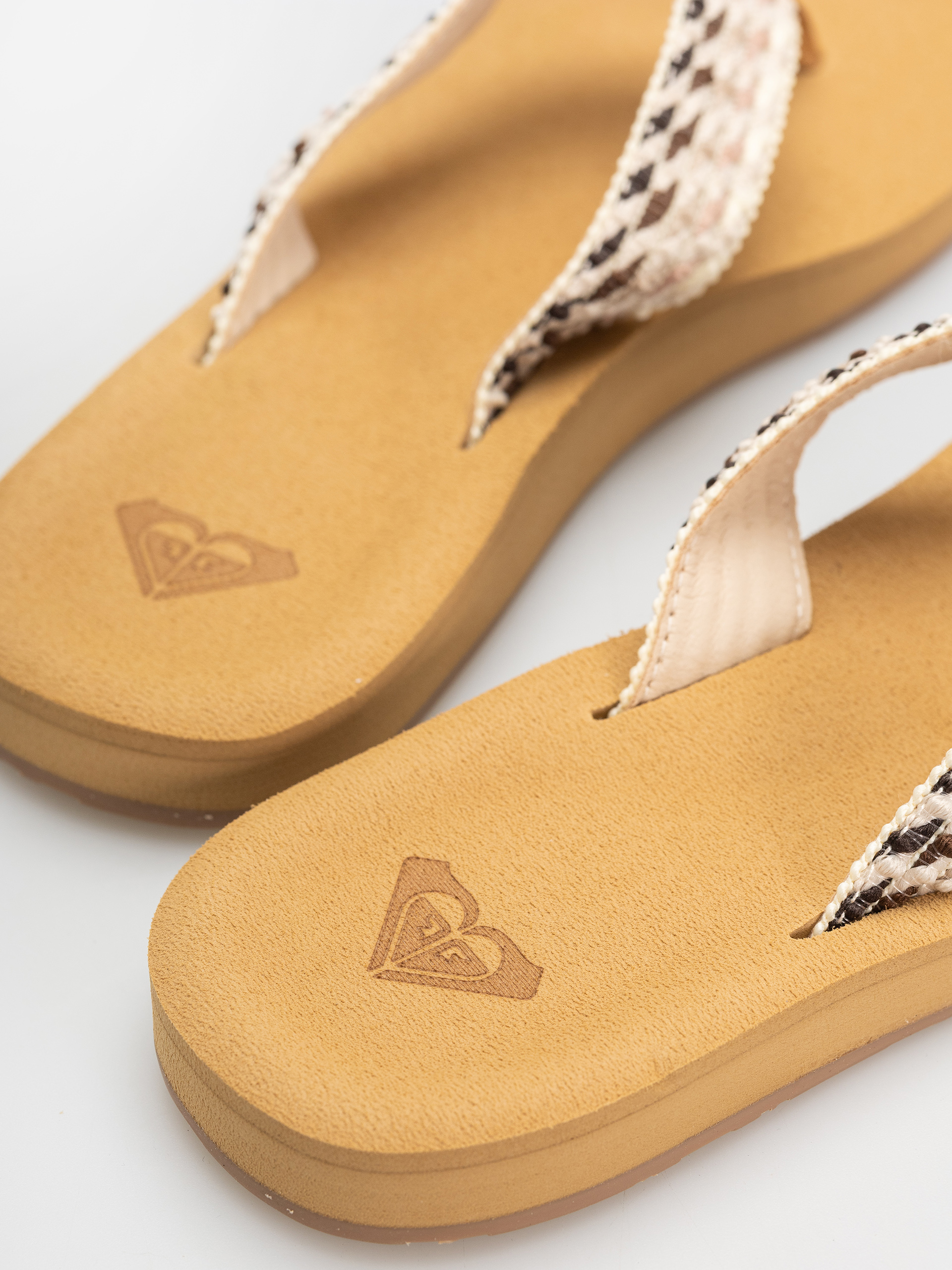 Japonki Roxy Porto Rope Wmn (light brown/brown)