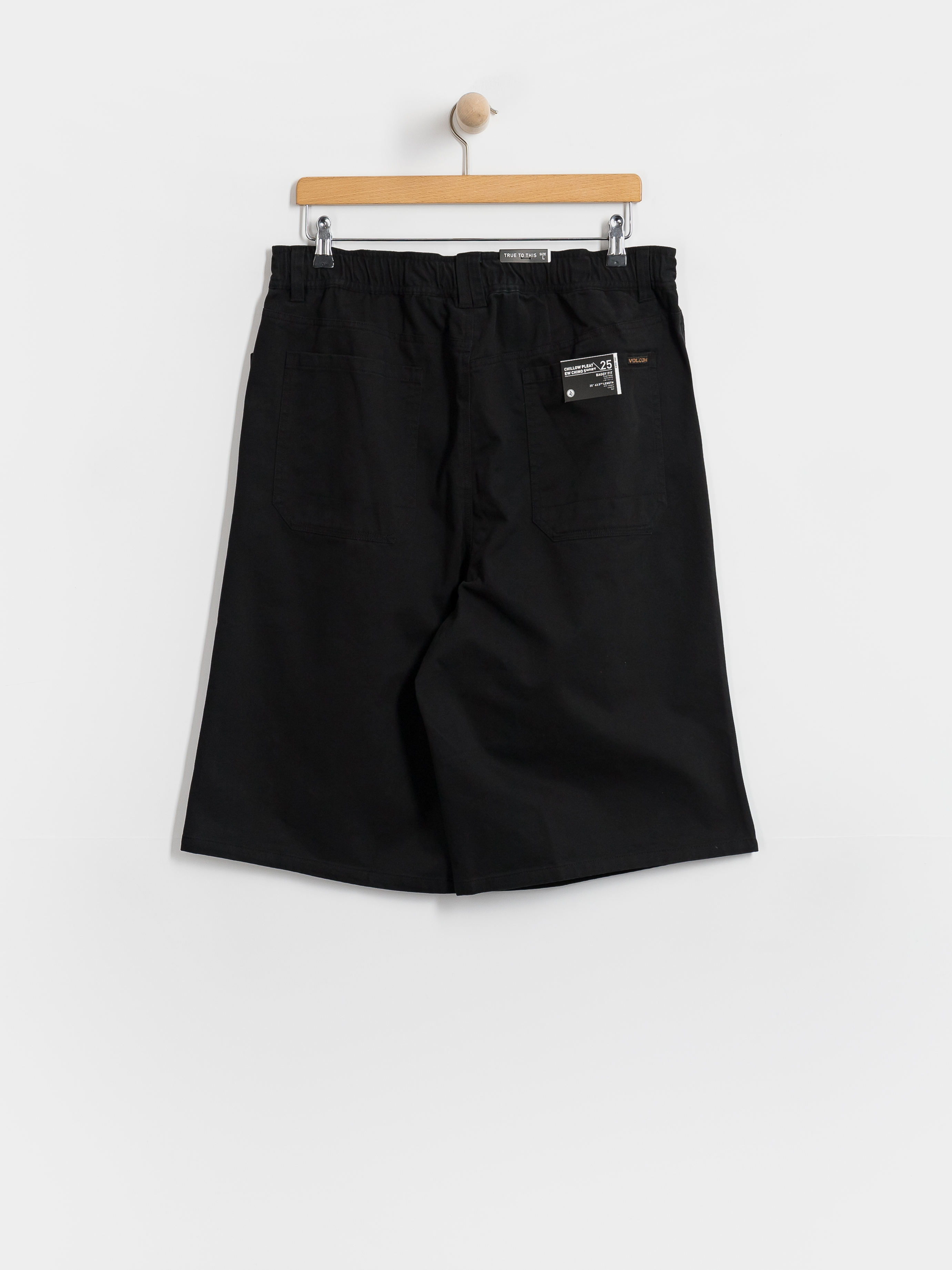 Szorty Volcom Chillow Pleat Ew Chino Sht 24 (black)
