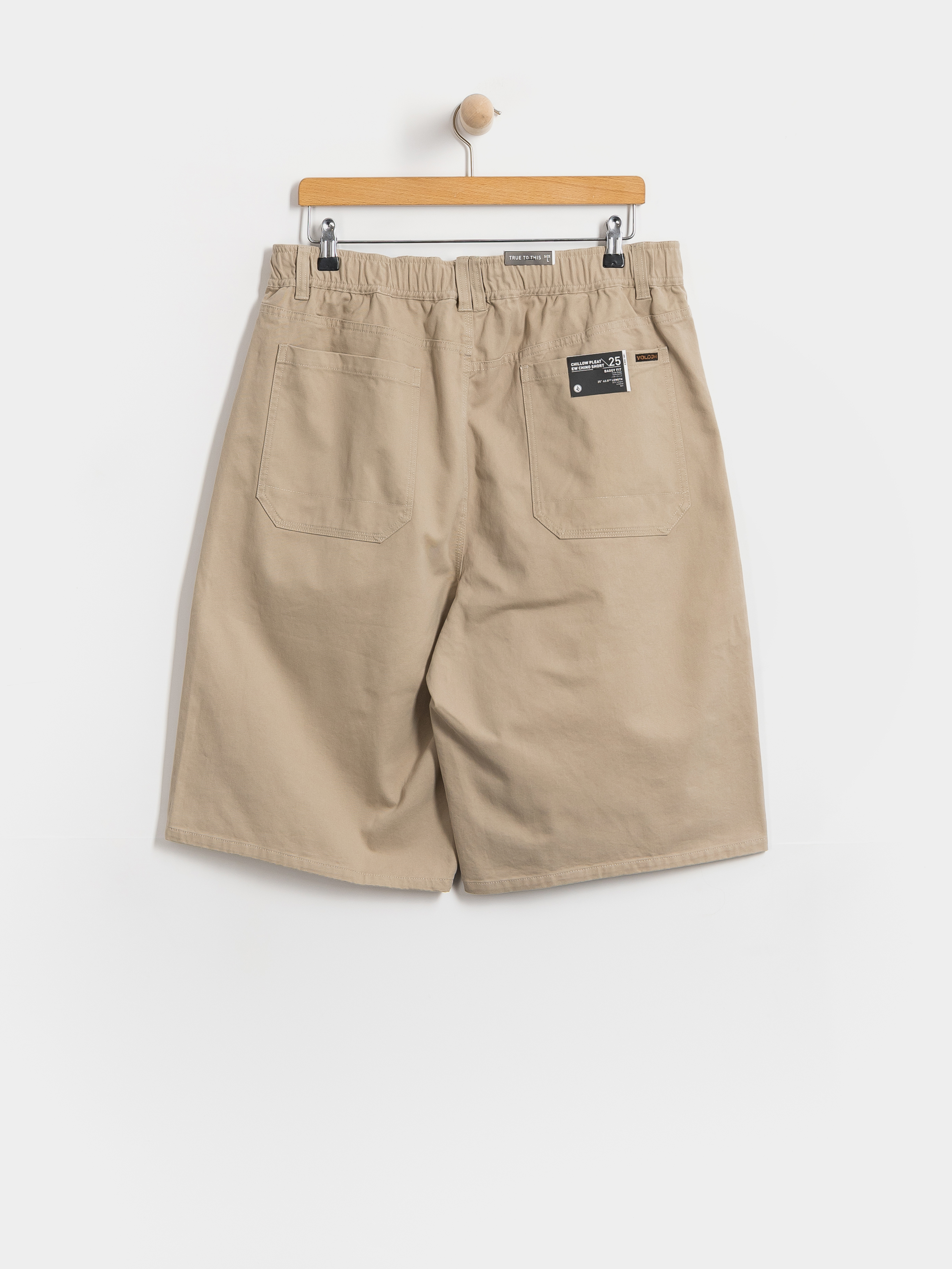 Szorty Volcom Chillow Pleat Ew Chino Sht 24 (light khaki)