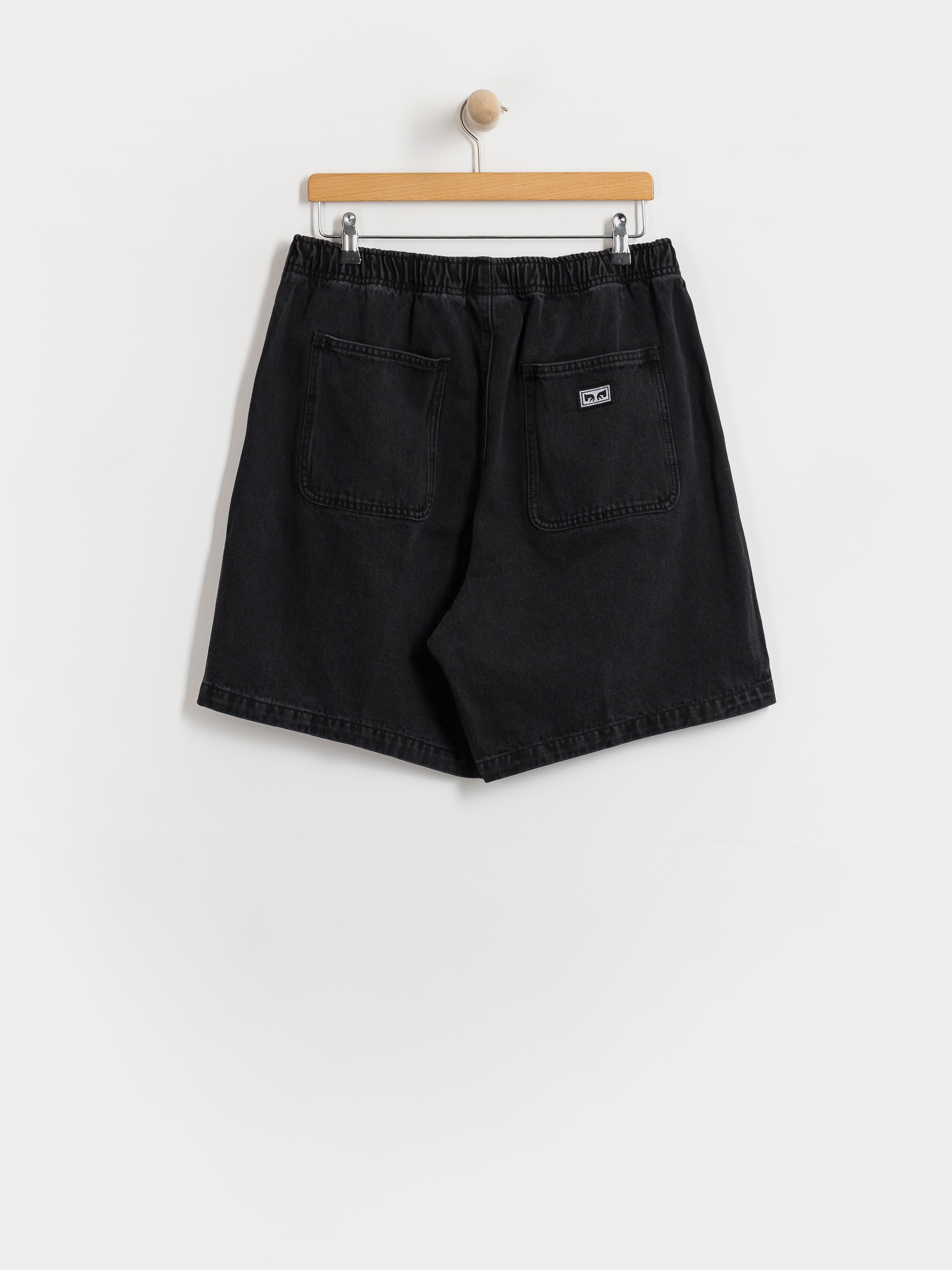 Szorty OBEY Easy Denim (washed black)