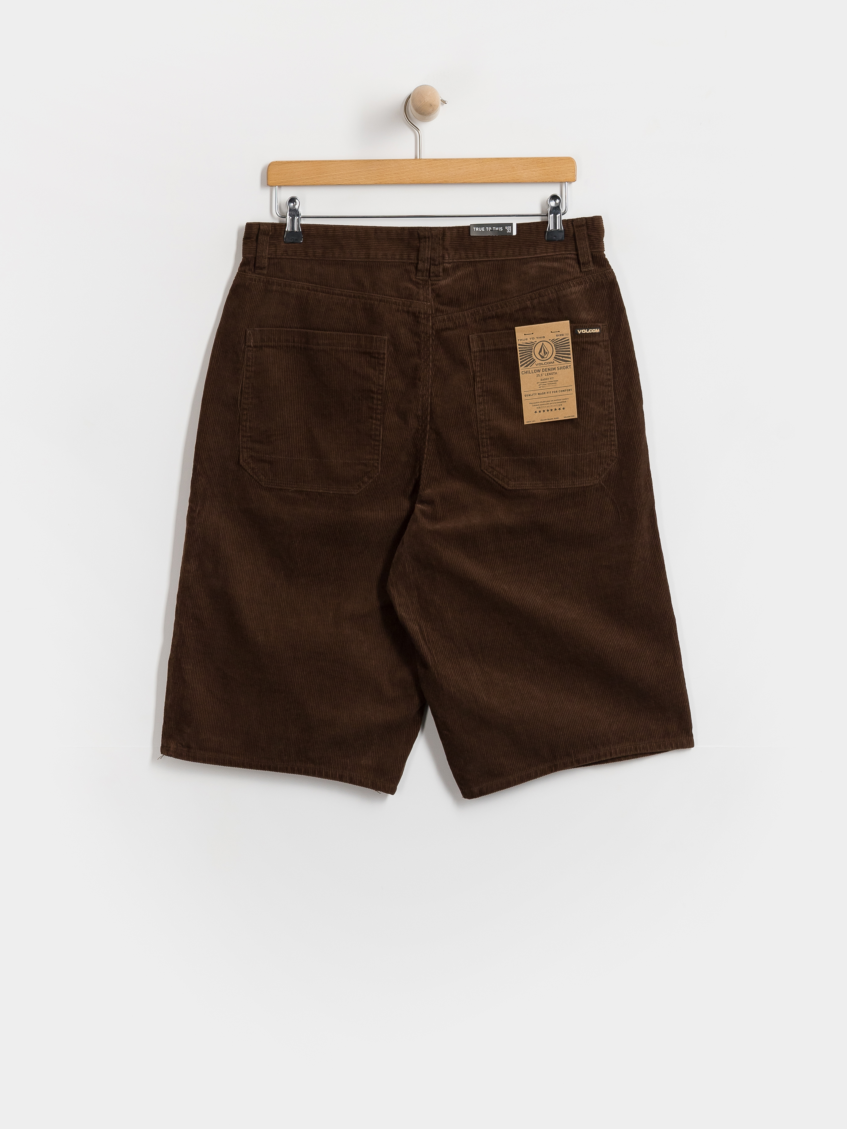 Szorty Volcom Chillow 24 (brown stone)