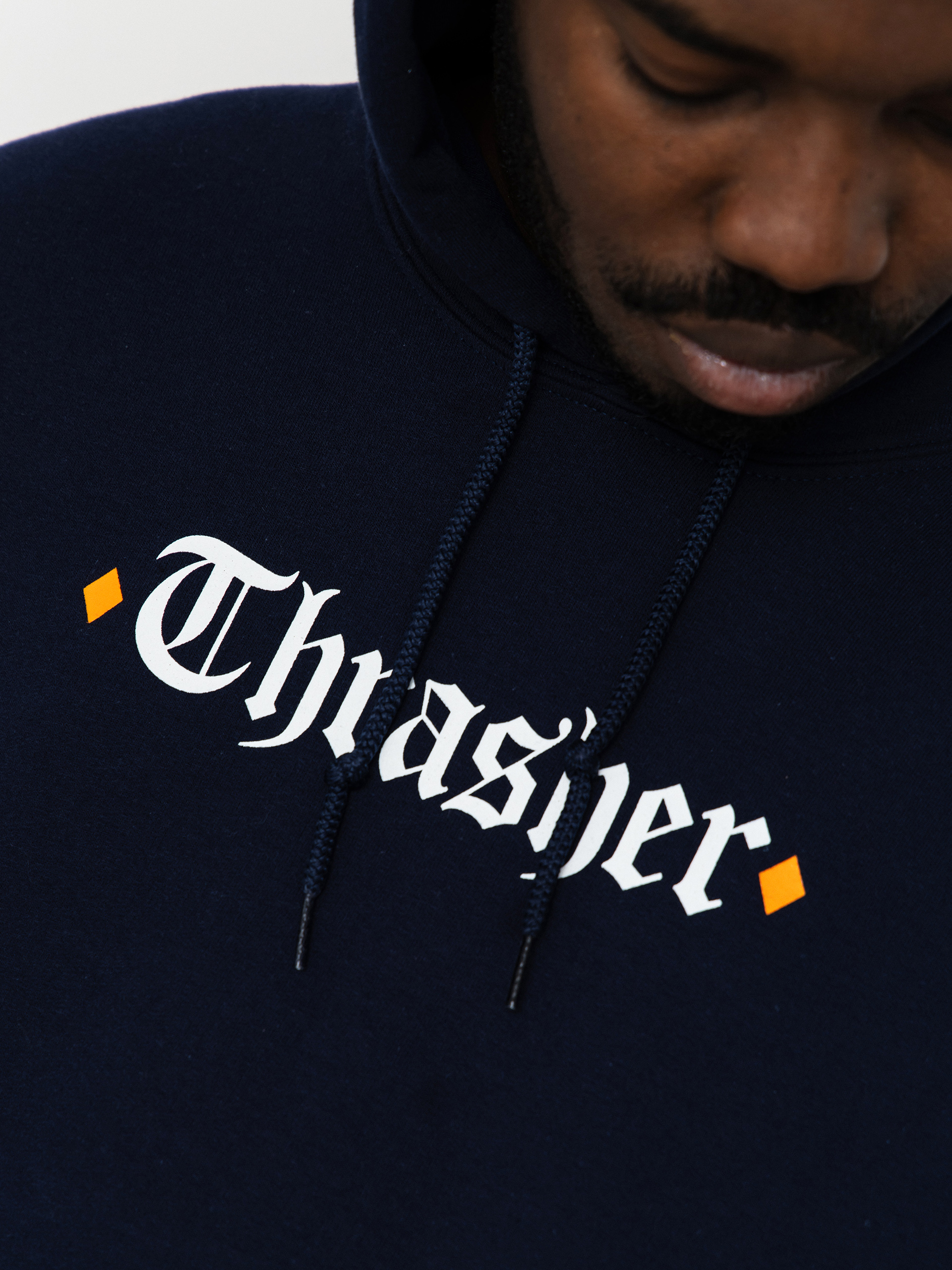 Bluza z kapturem Thrasher x Spitfire The End Oath HD (navy)