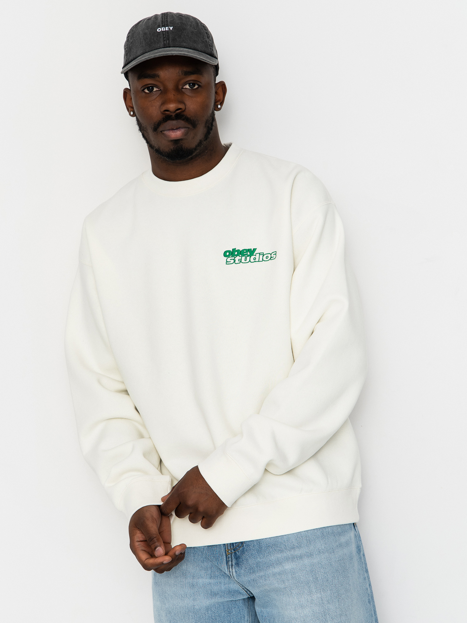 Bluza OBEY Tonic (off white)