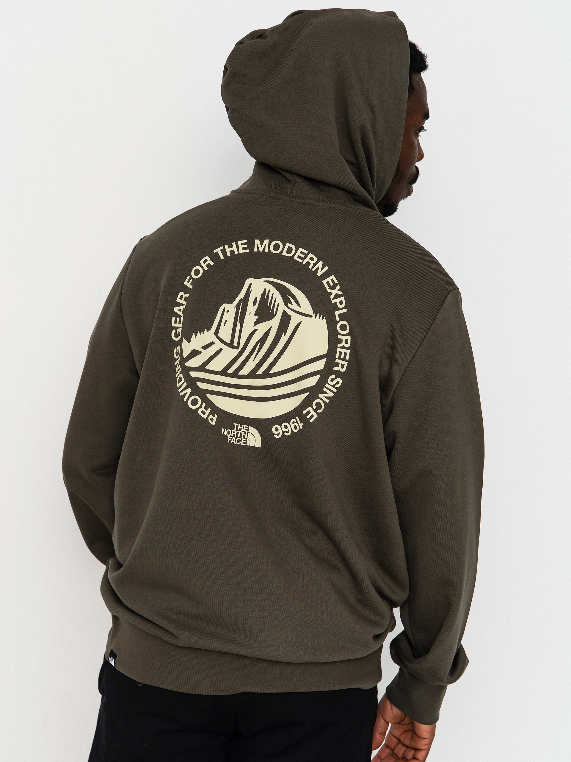 Bluza z kapturem The North Face Monte HD (new taupe green)