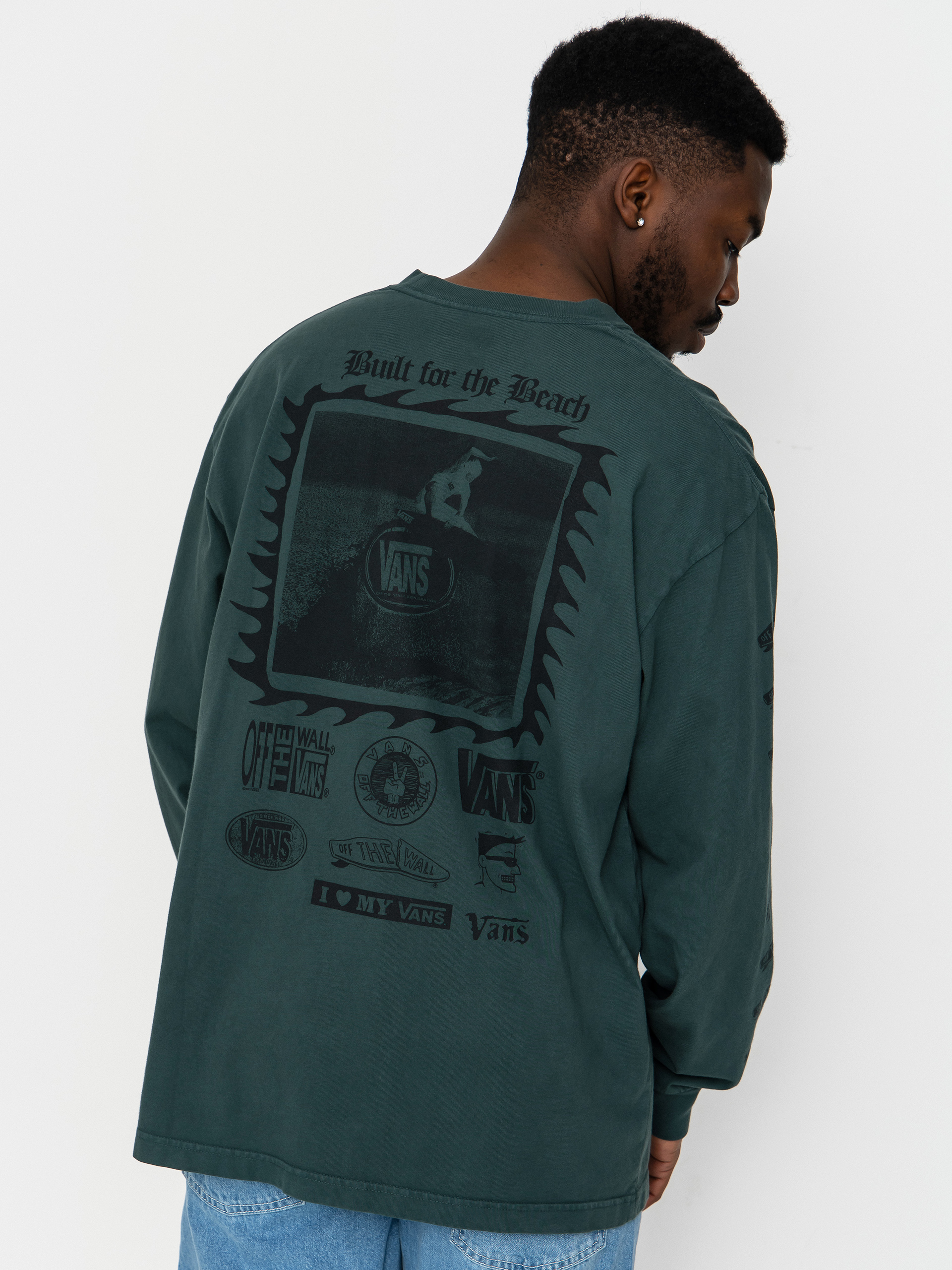 Longsleeve Vans I Need My (mystic moss)