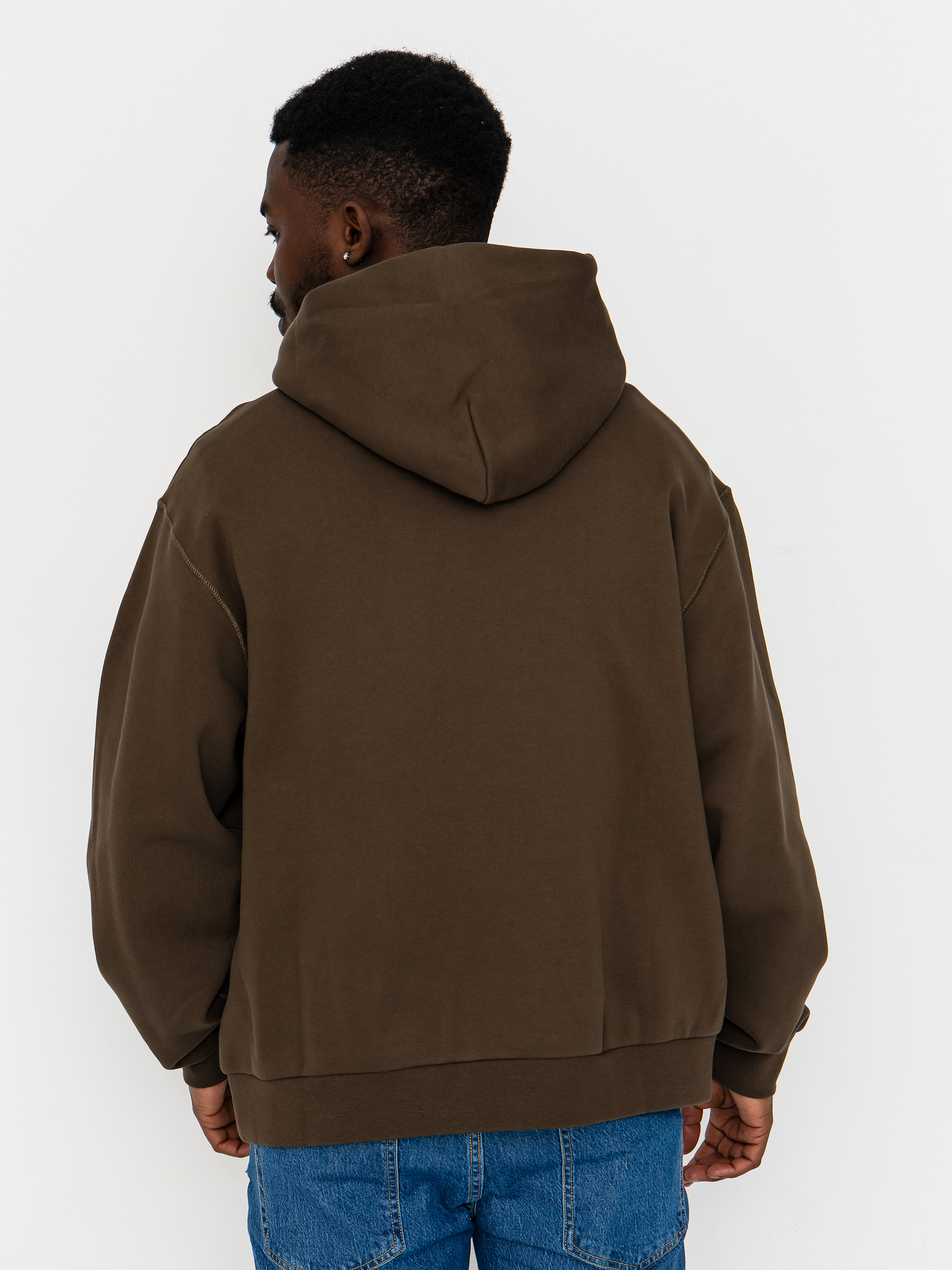 Bluza z kapturem Nike SB Essential Logo HD (dark hazel/white)