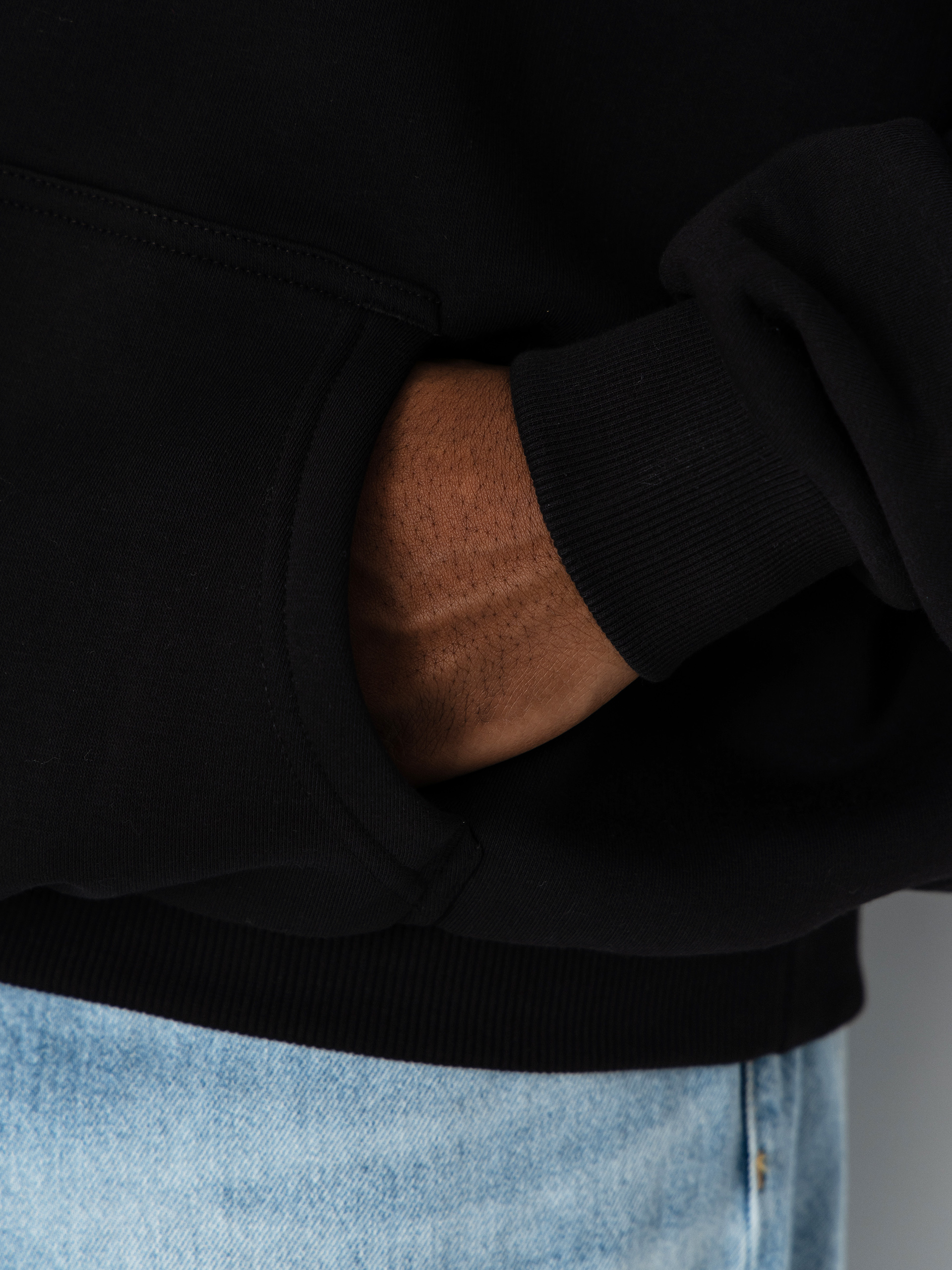 Bluza z kapturem Karl Kani Small Signature Essential HD (black)