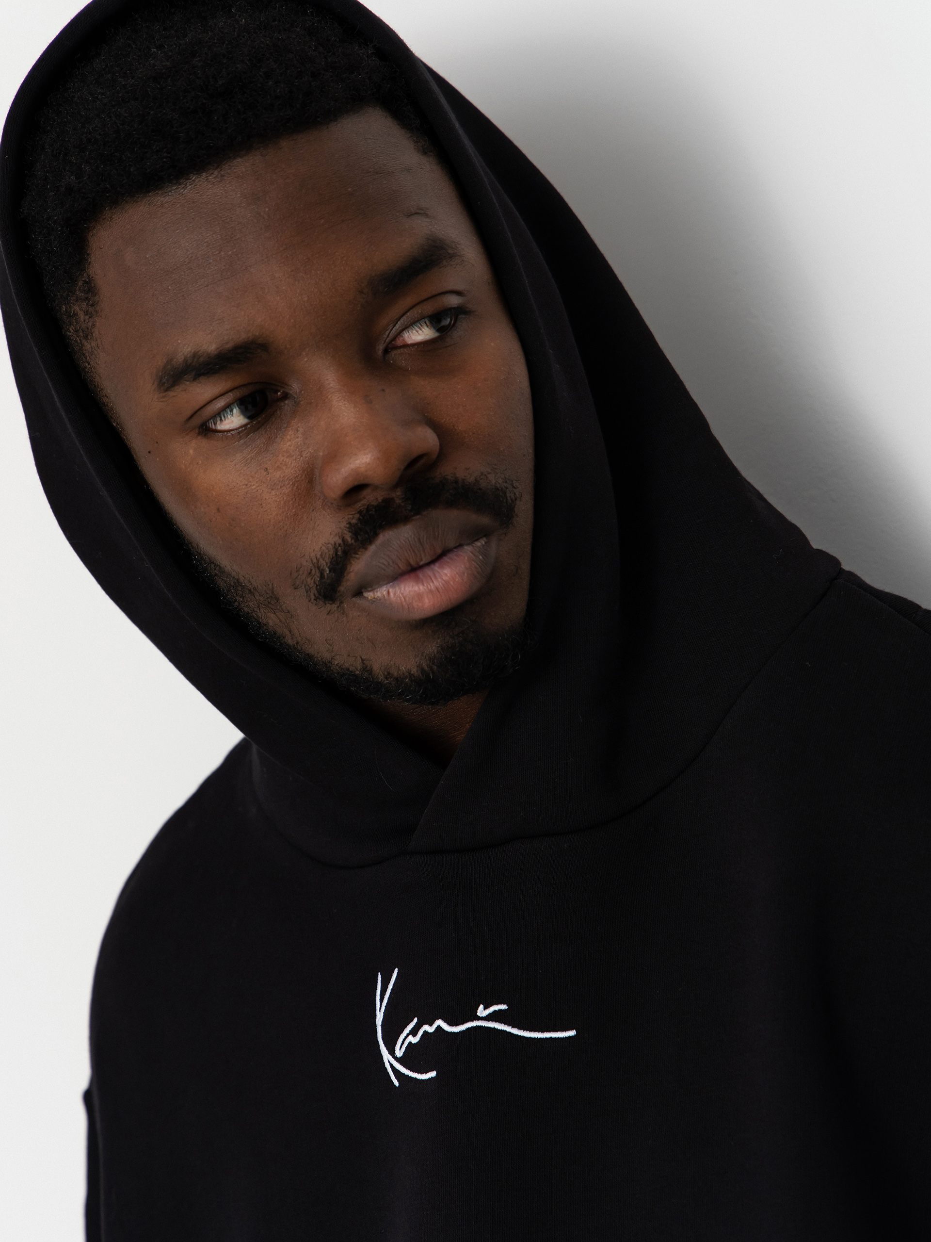 Bluza z kapturem Karl Kani Small Signature Essential HD (black)