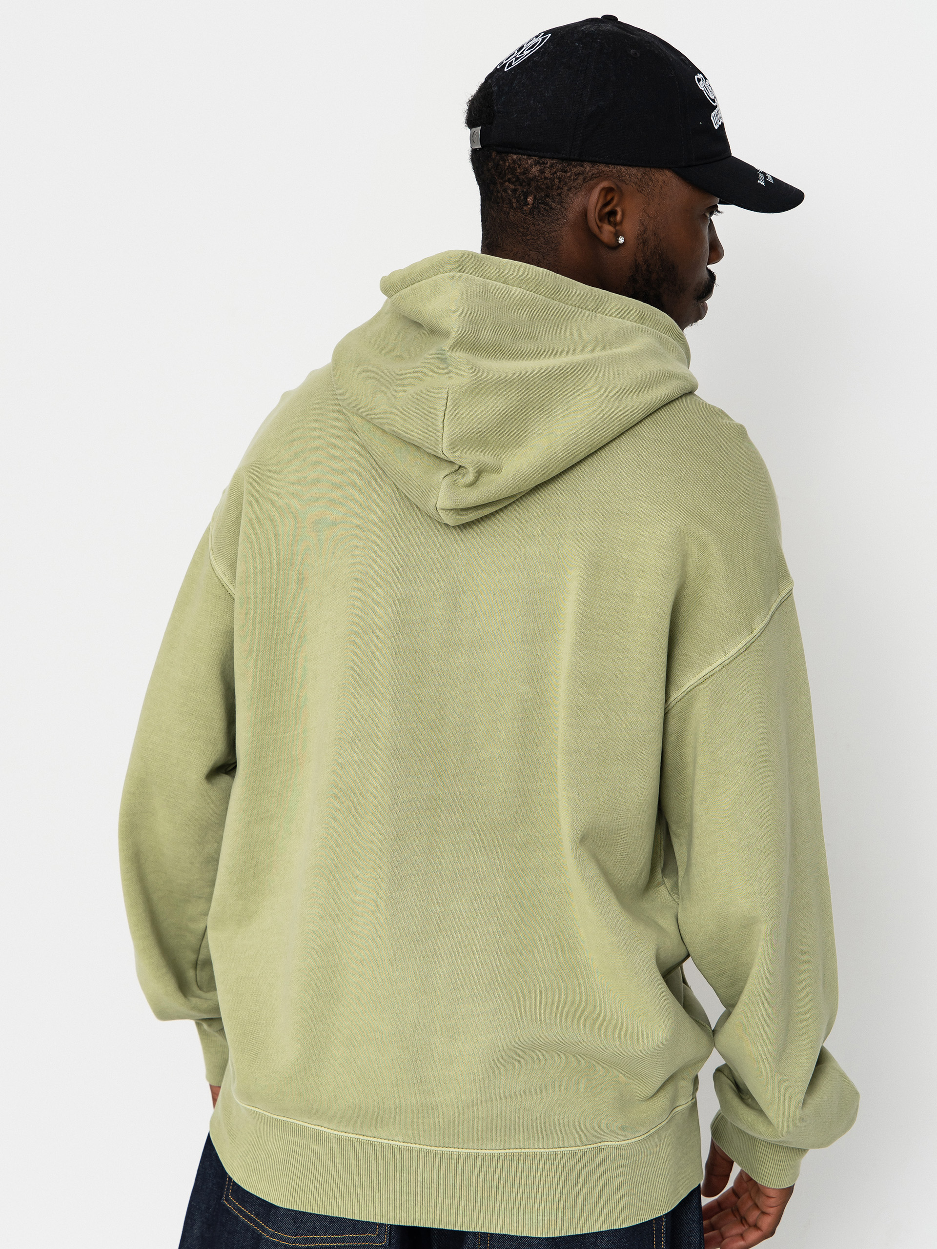 Bluza z kapturem Carhartt WIP Nelson ZHD (gentle green)
